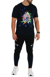 Tee SplashLion Blue View-3