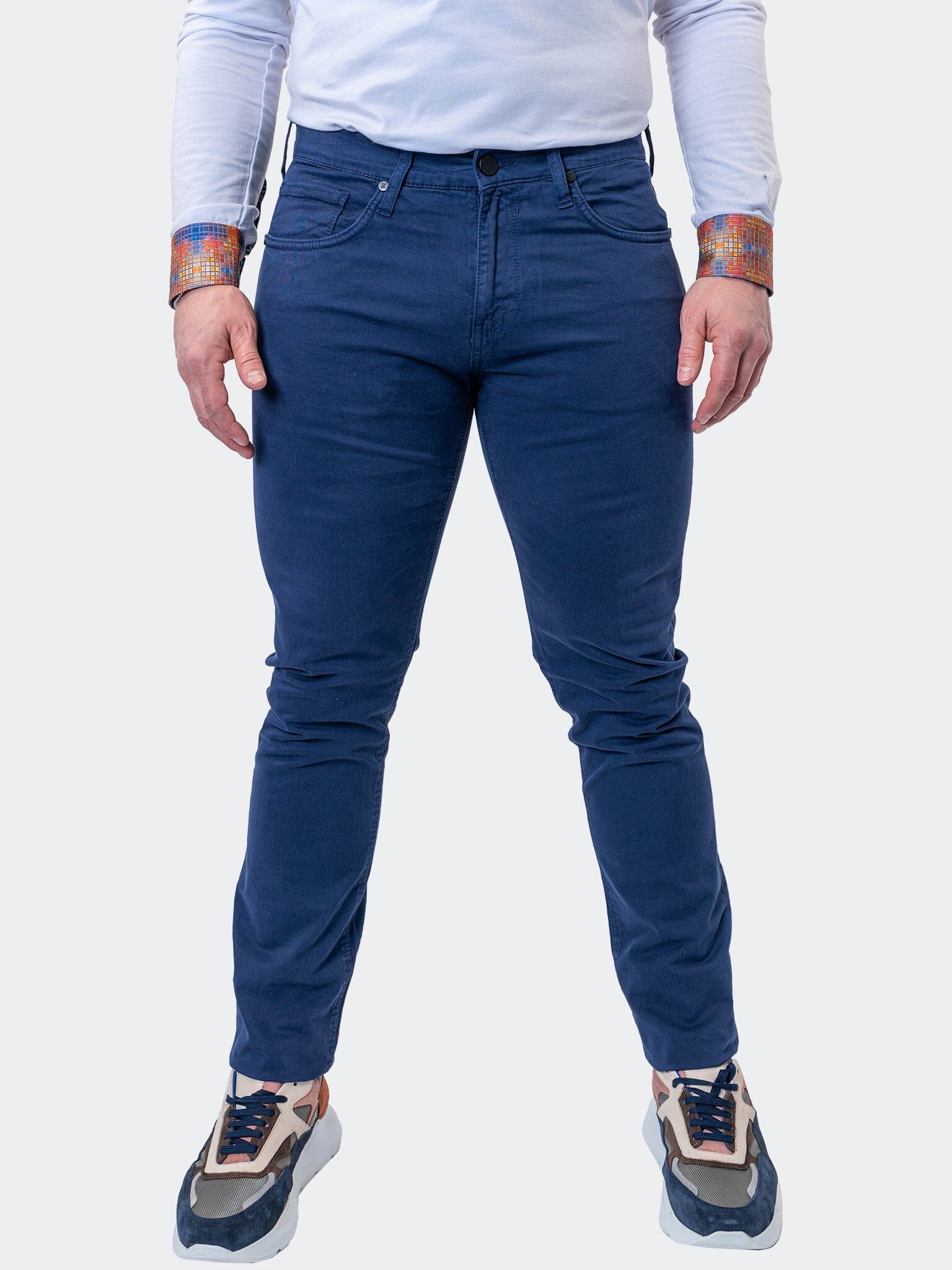 Saxe Blue Stretch Jeans