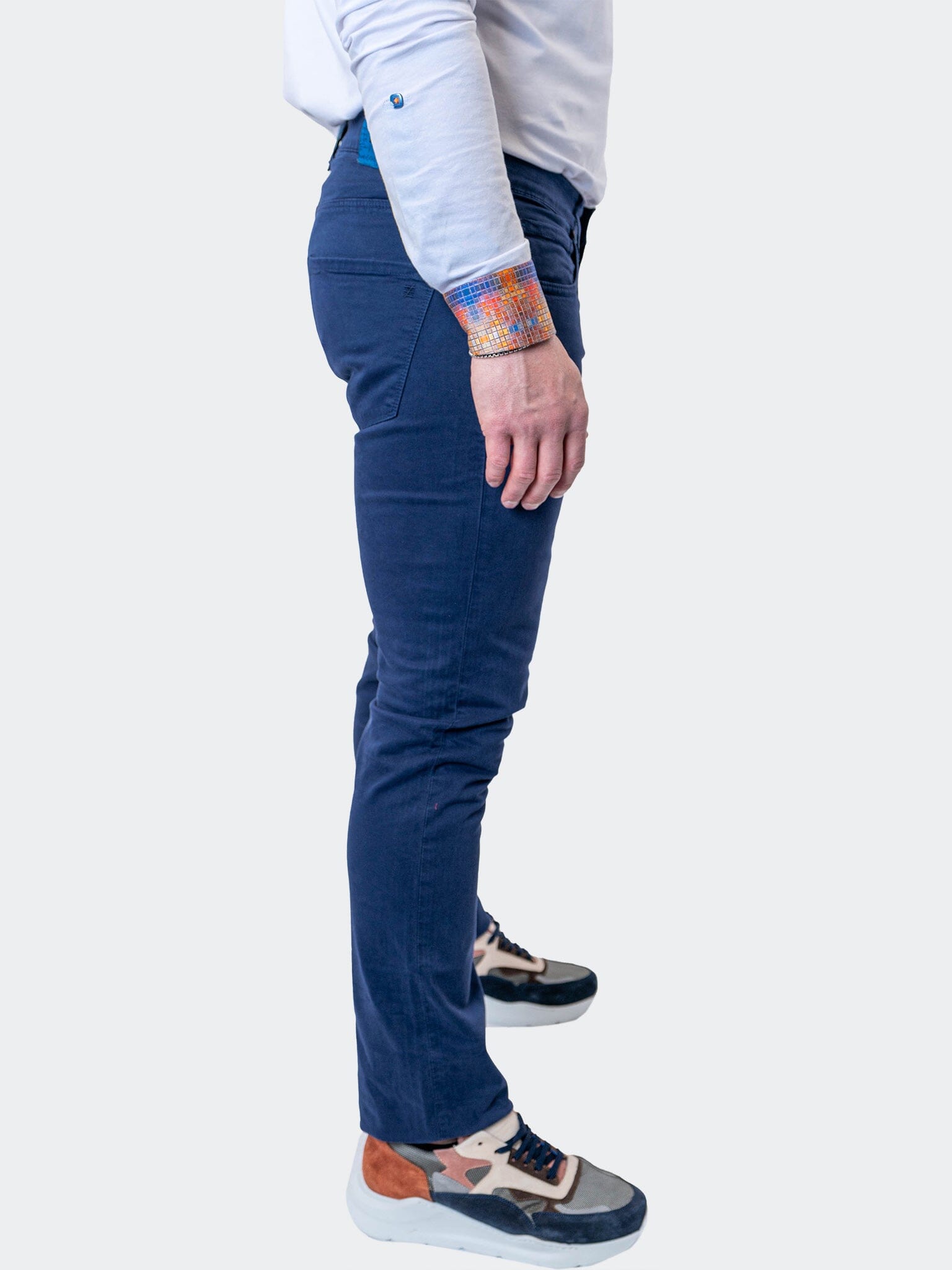 Saxe Blue Stretch Jeans