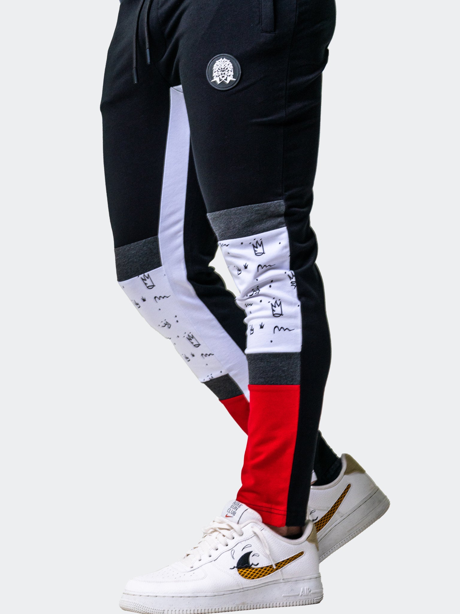 Crown Black Jogger Pants
