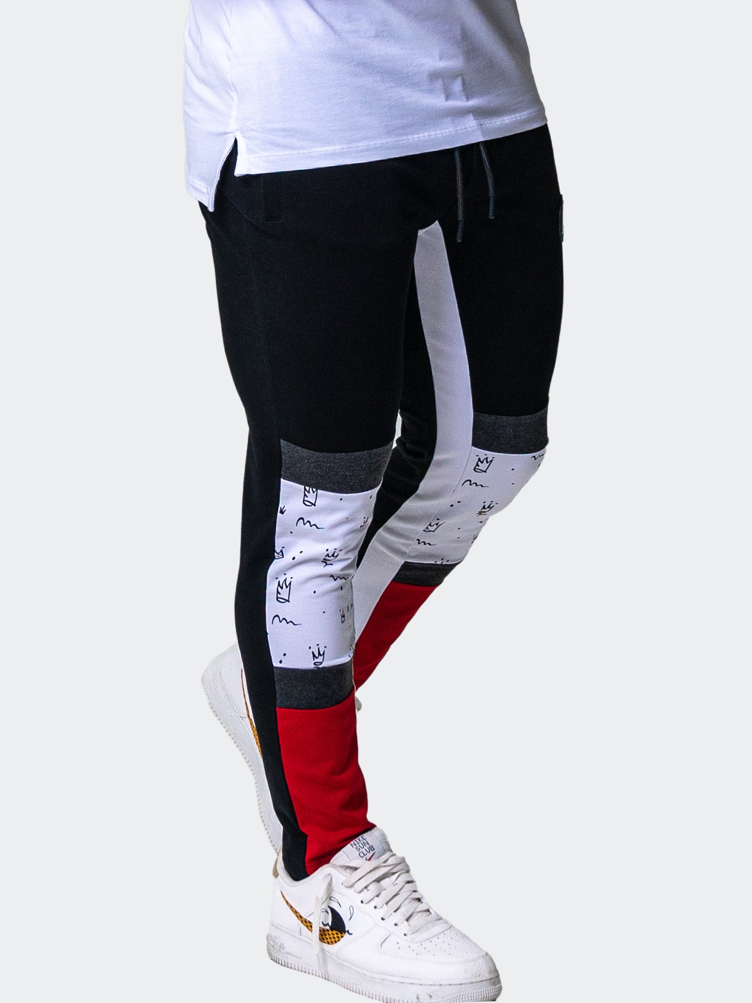 Crown Black Jogger Pants