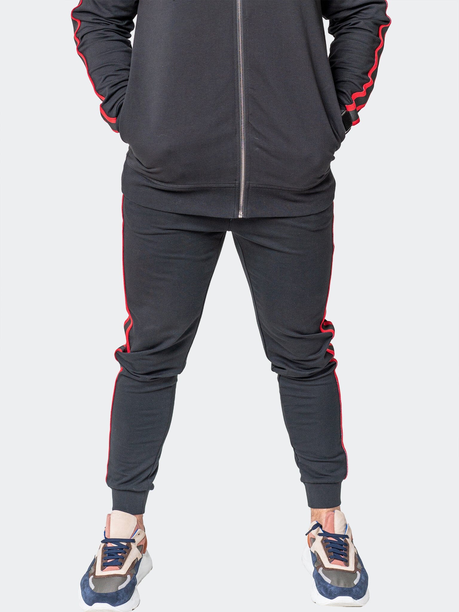 Leo Black Jogger Pants