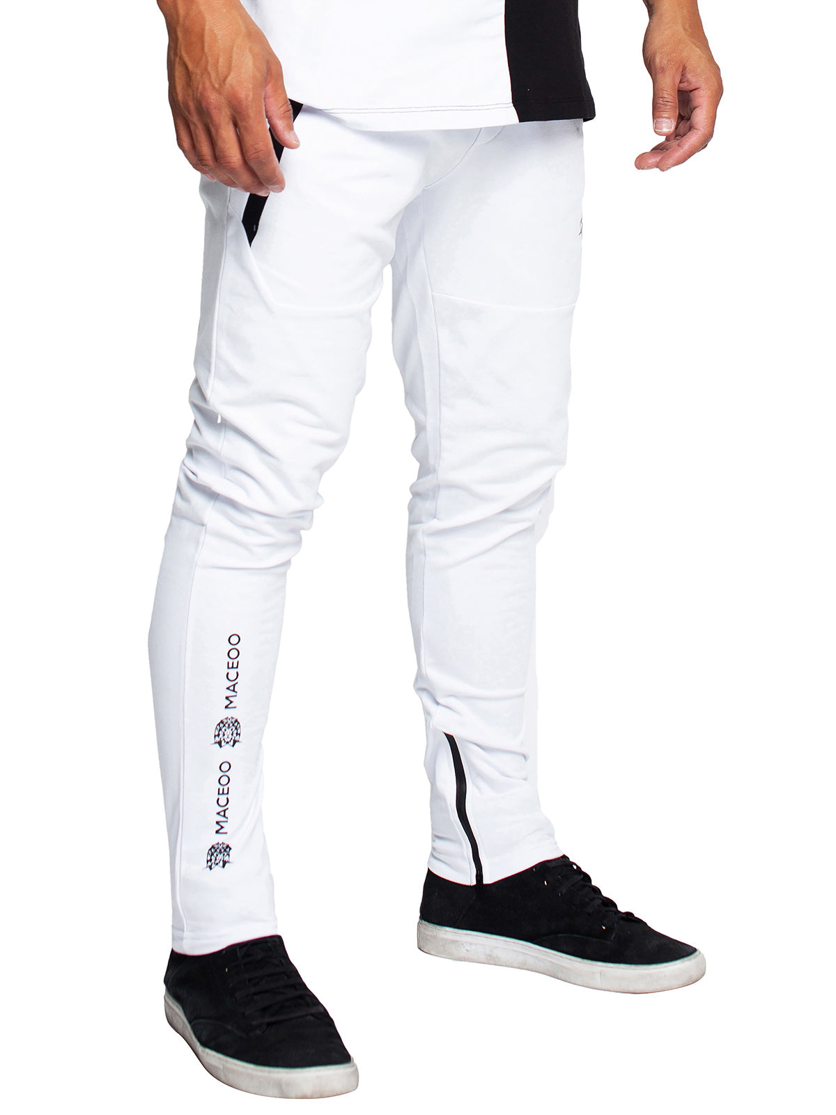 Jogger BlackTrim White