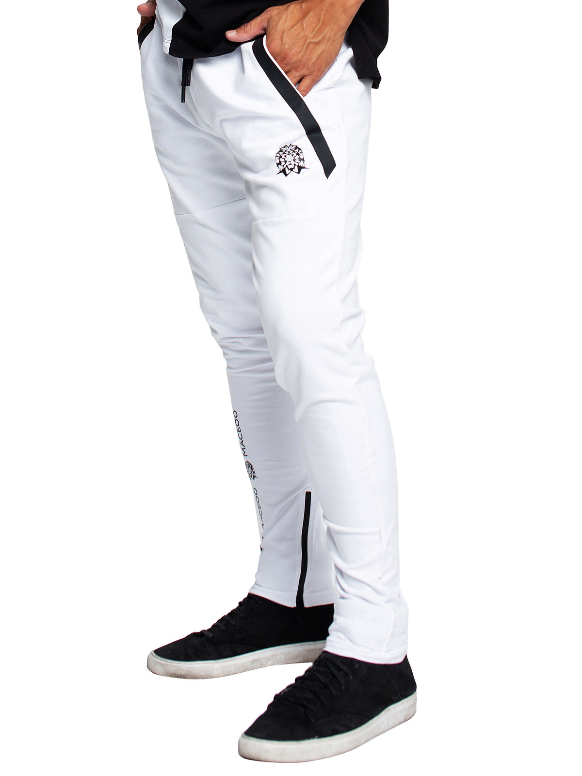 Jogger BlackTrim White
