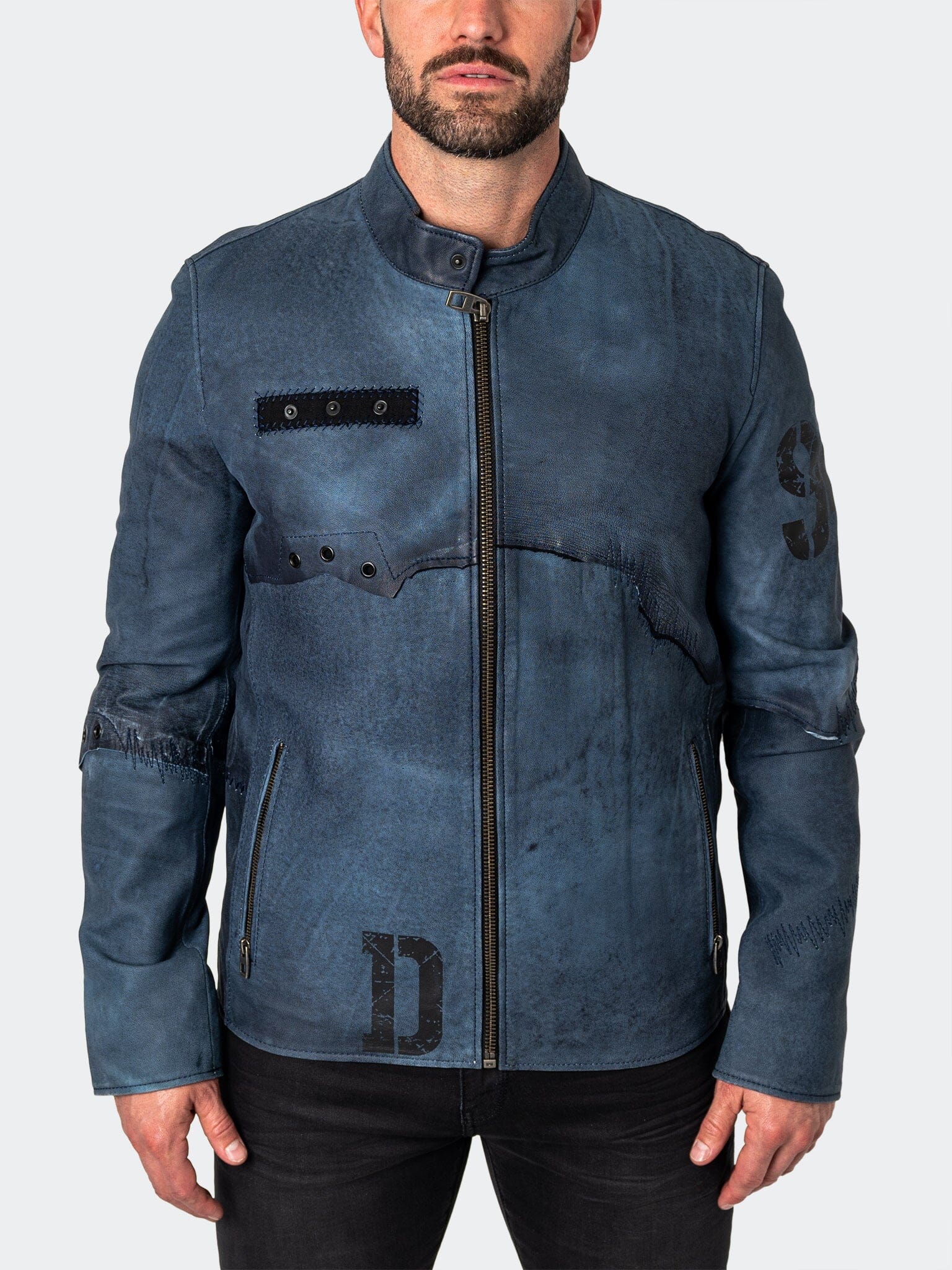 Leather Nine Blue
