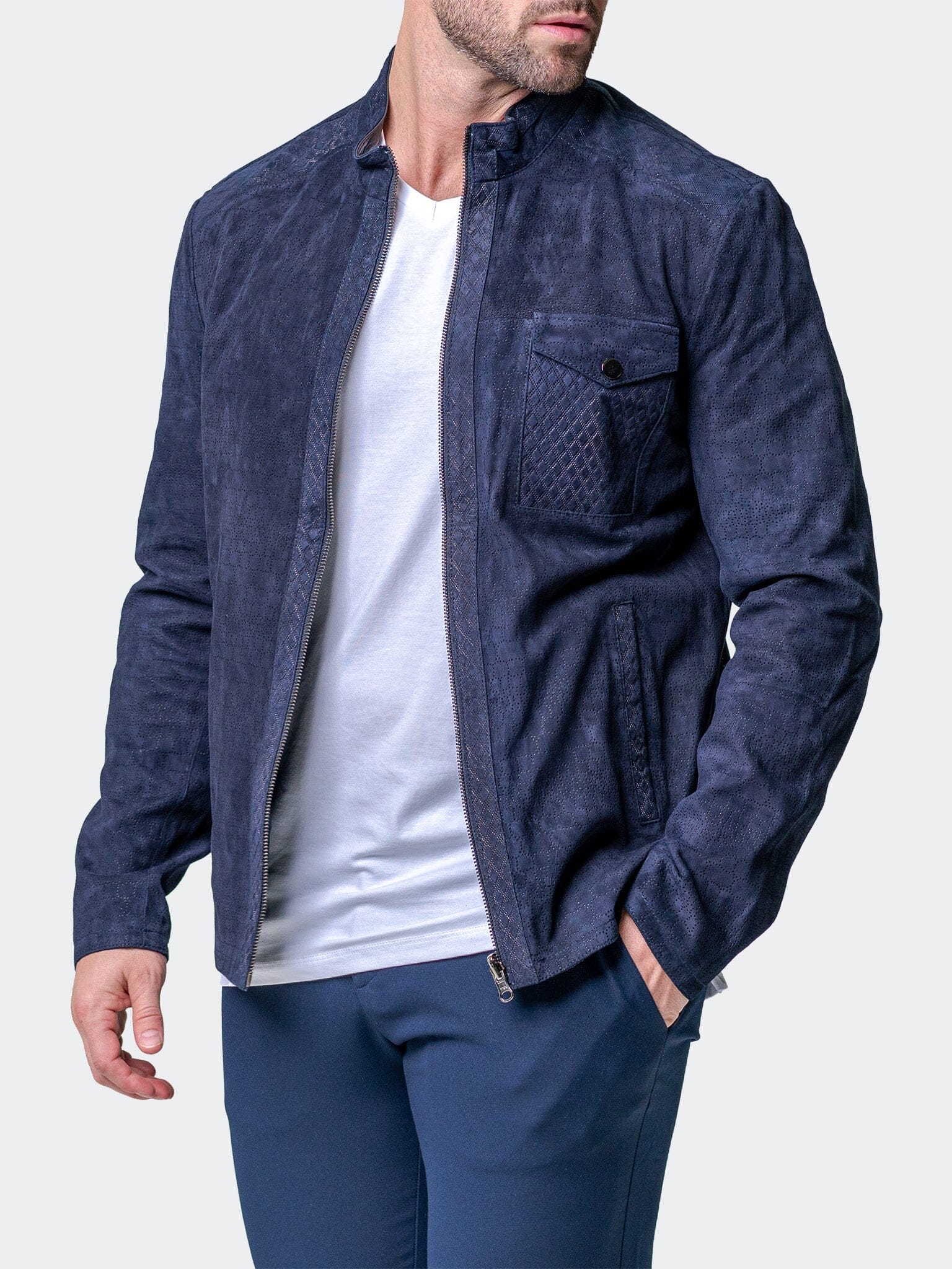 Leather Plexus Black Jacket