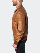 Leather Stitch Brown View-5