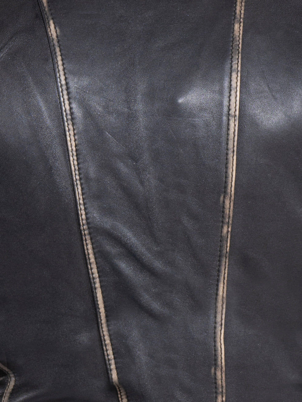 Leather Biker Brown