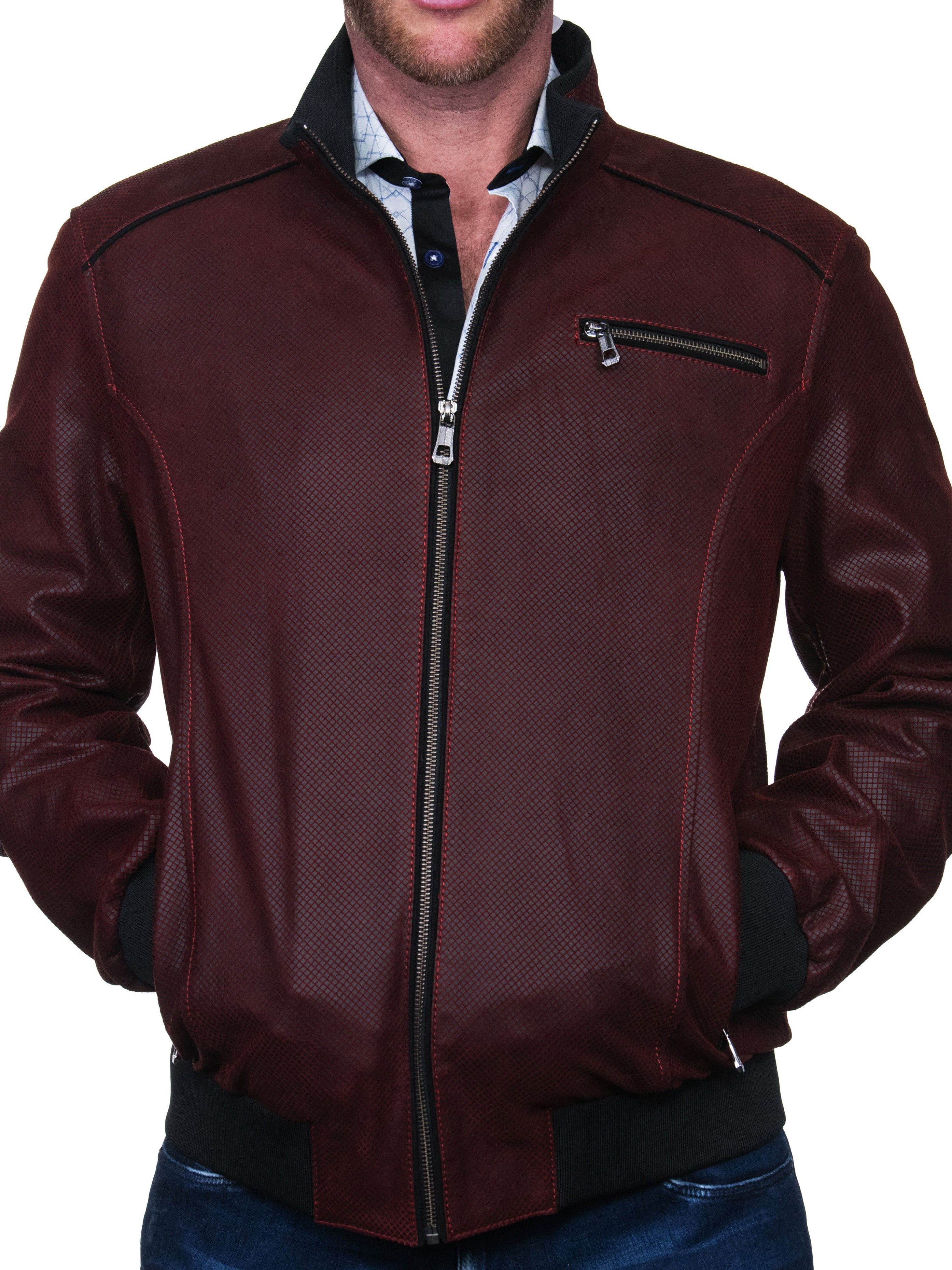 Leather Cobra Red