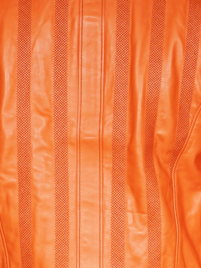 Leather Columns Orange