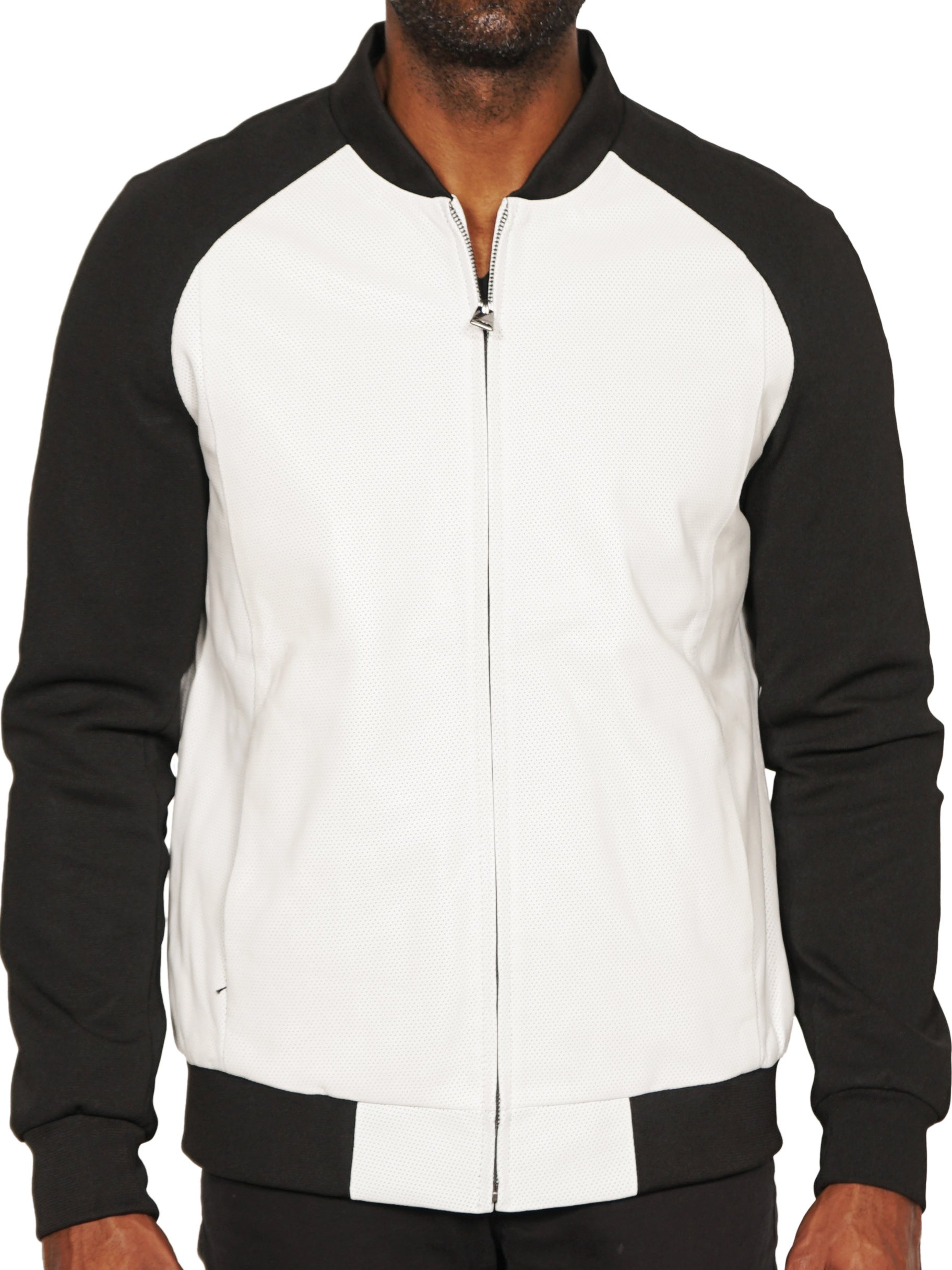 Leather ComboSleeve White