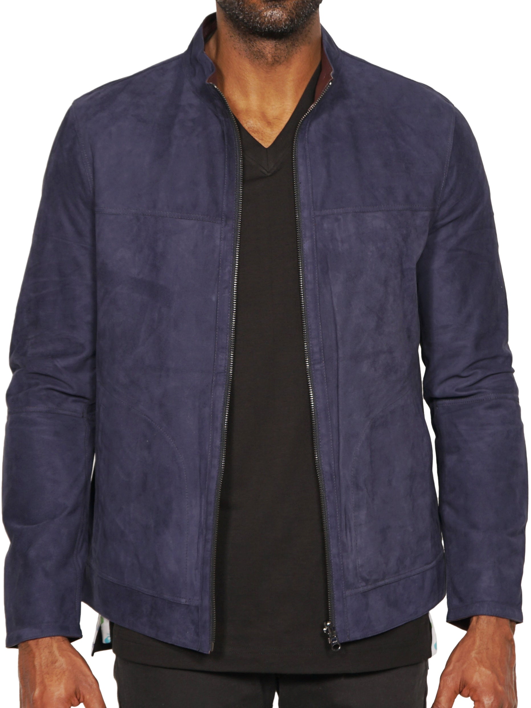 Leather DoubleSide Blue