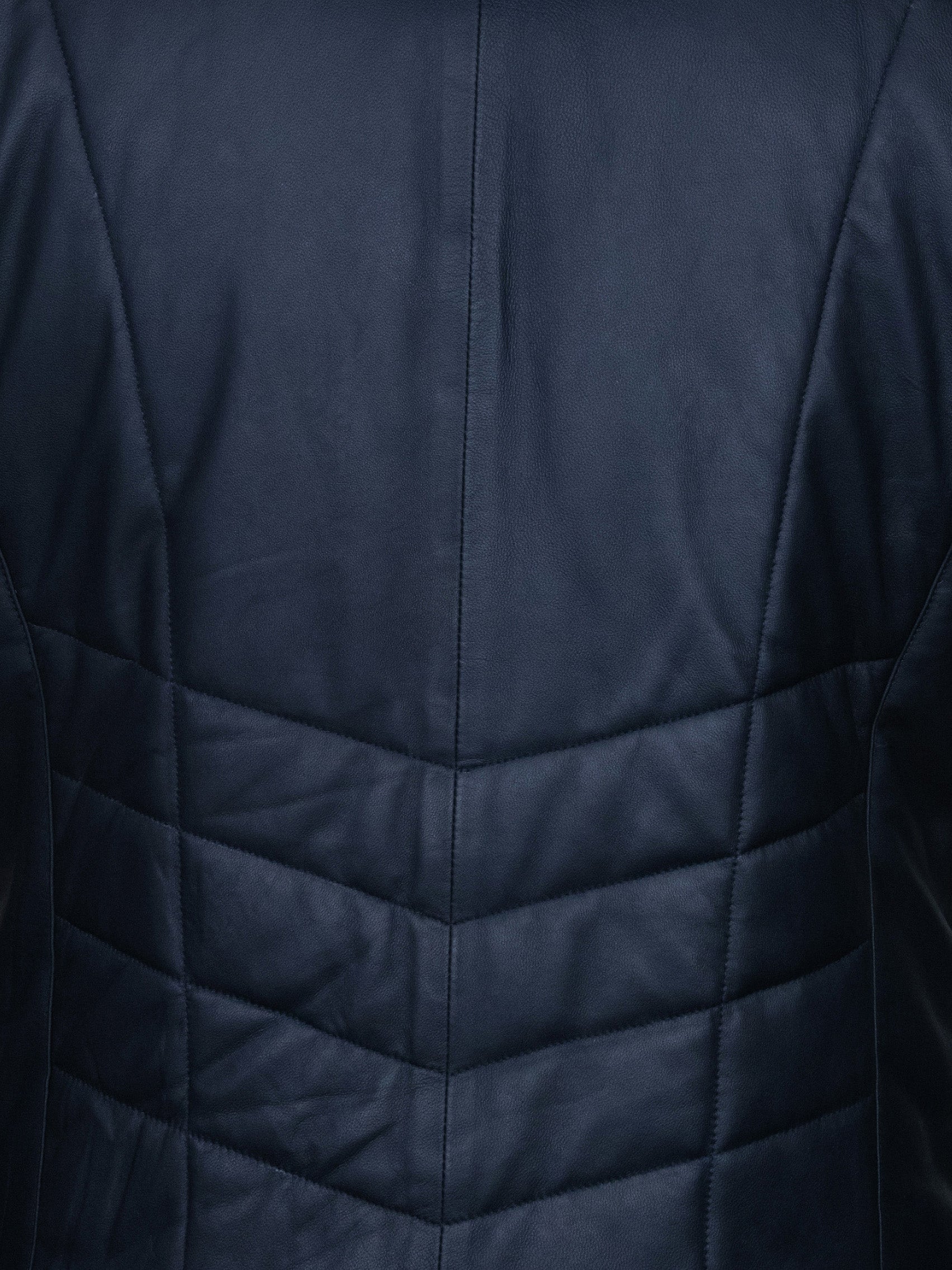 Leather Pads Navy
