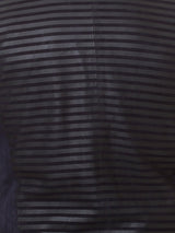 Leather Suede Stripe Navy View-3