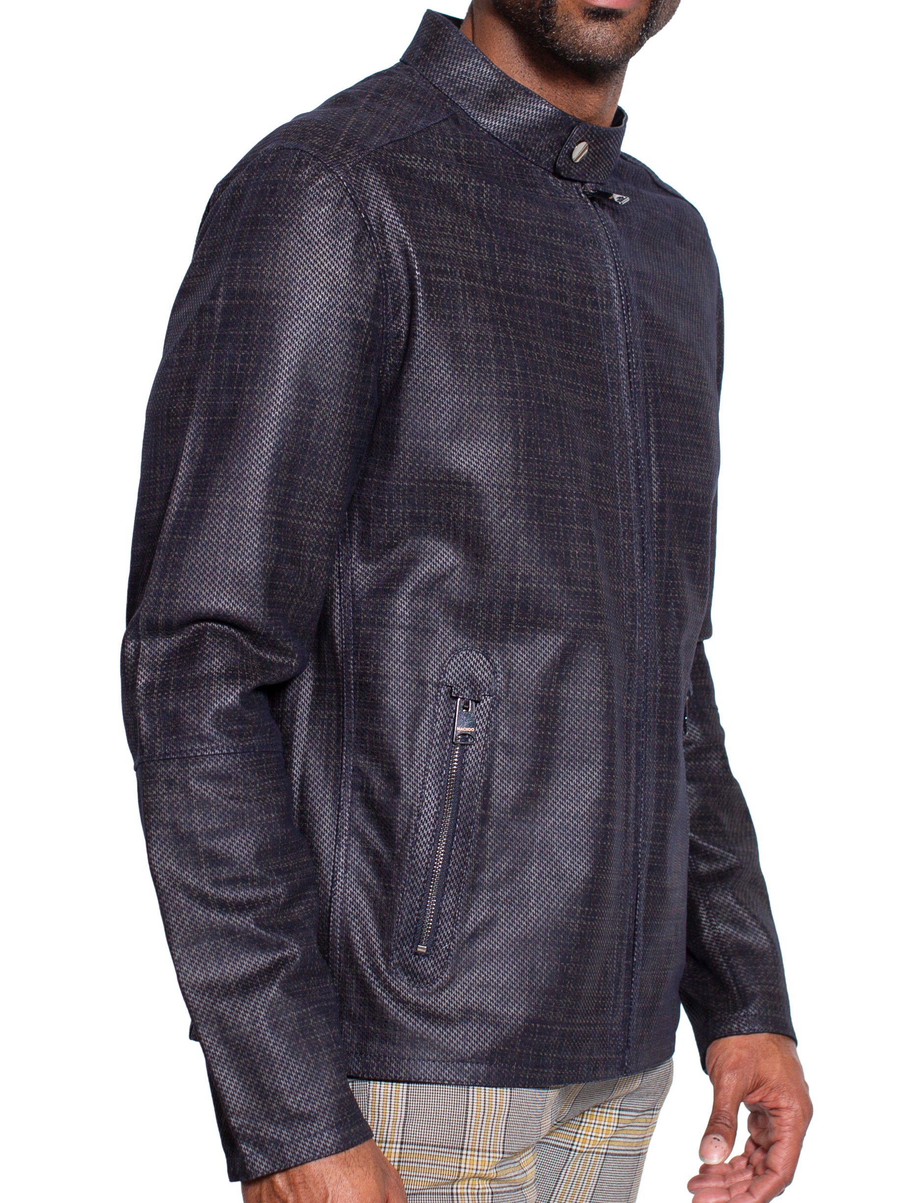 Leather Texture Blue