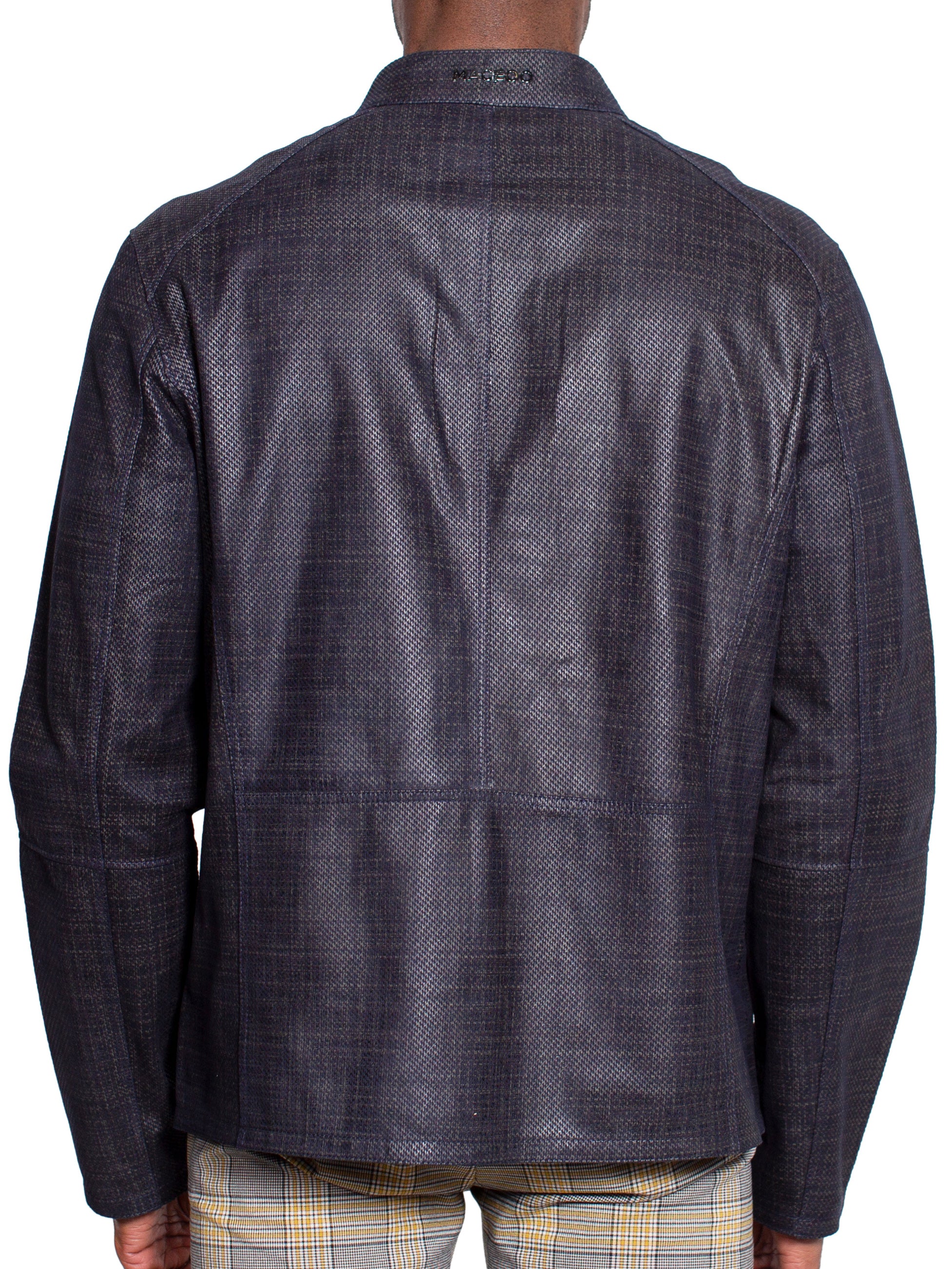 Leather Texture Blue