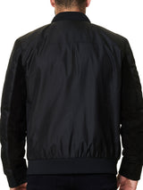 Leather Velvet Black View-4