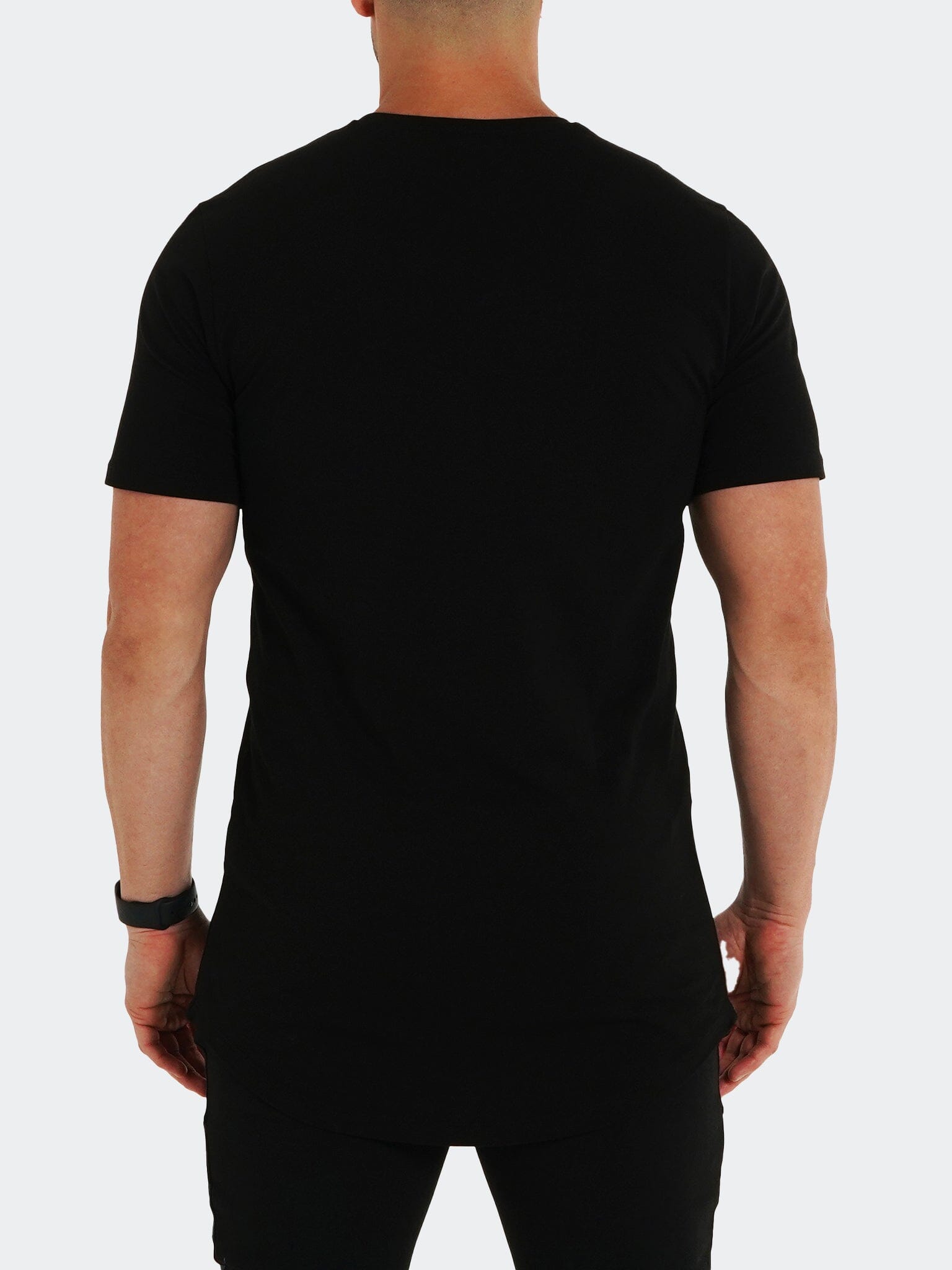 LongTee Skull Black
