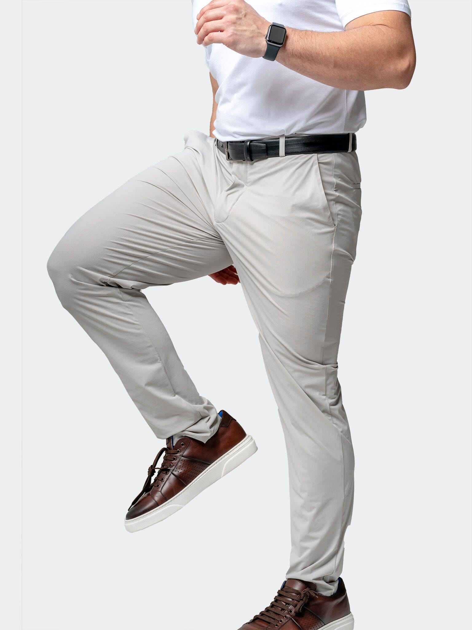 Sun Light Grey Pants