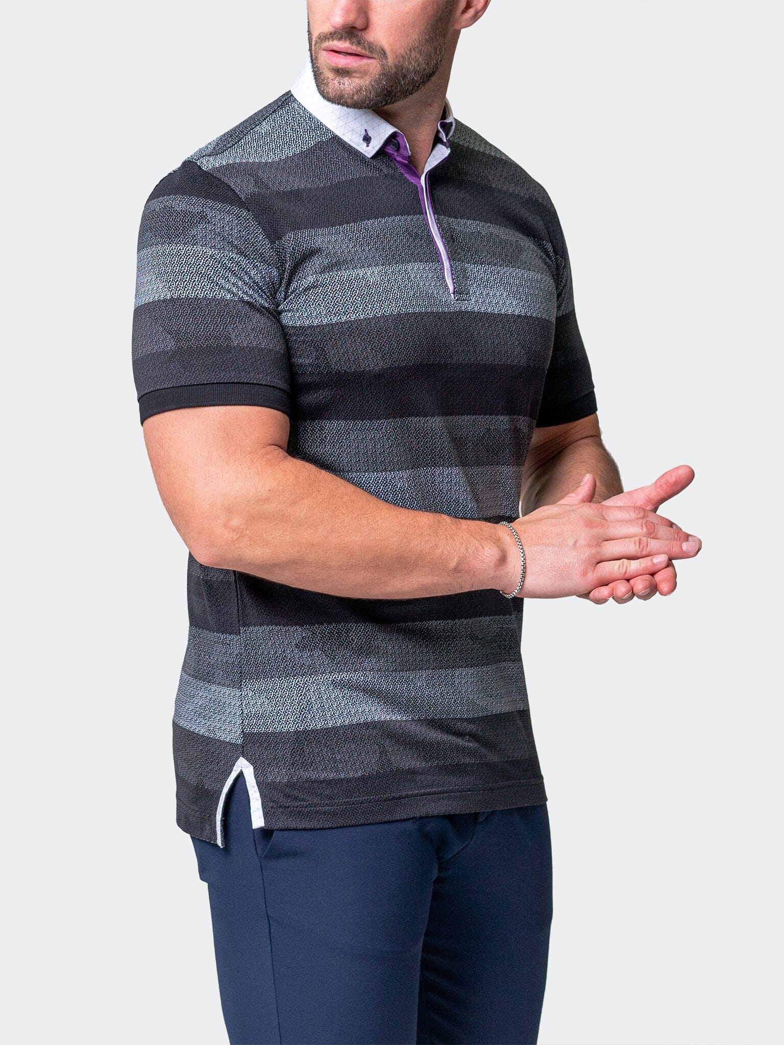 Mozart Polk Black Polo