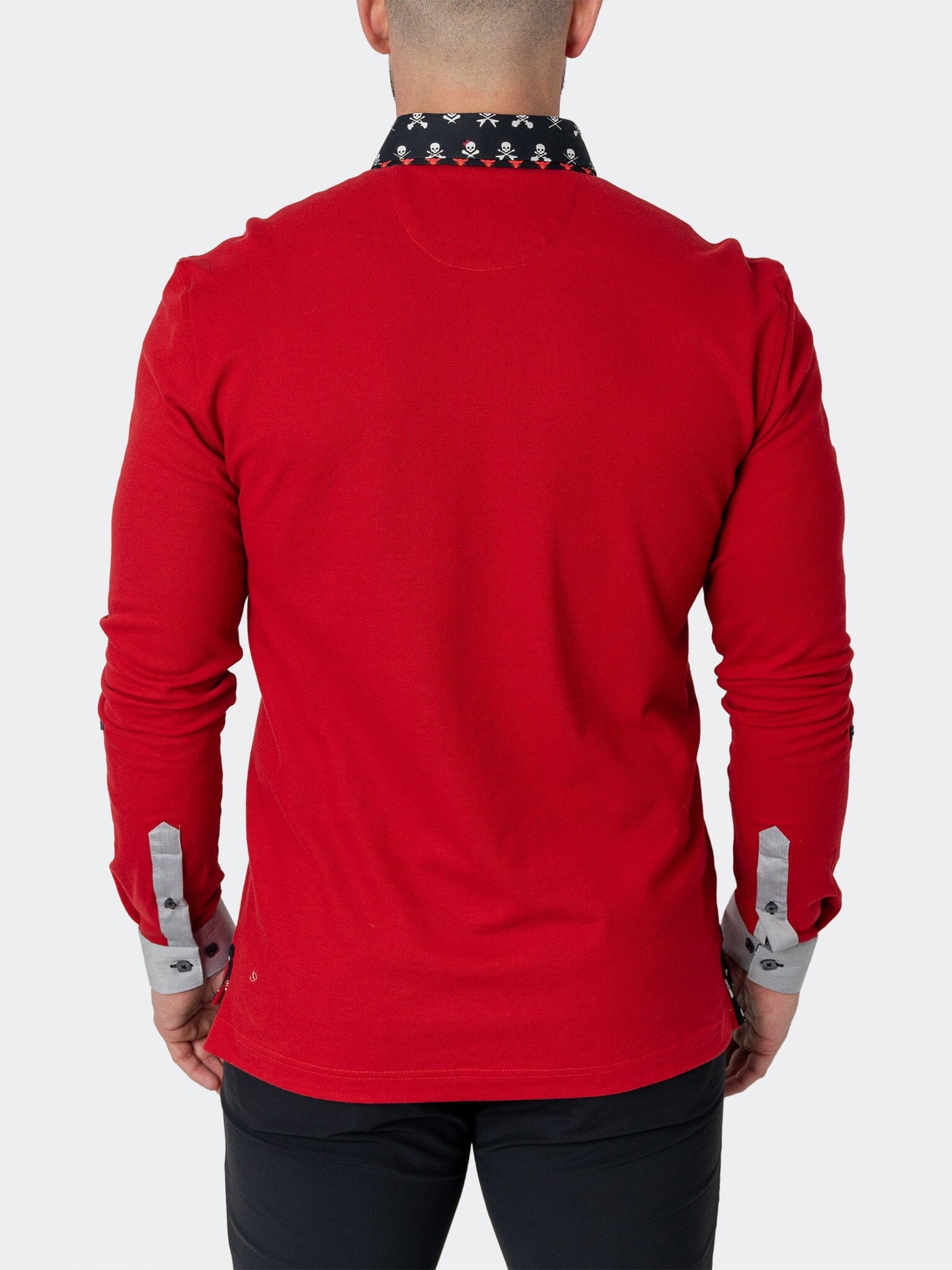 Newton Solid Red Polo