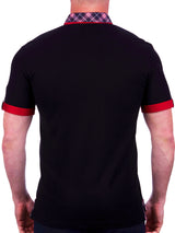 Polo MozartSolidCheck Black View-5