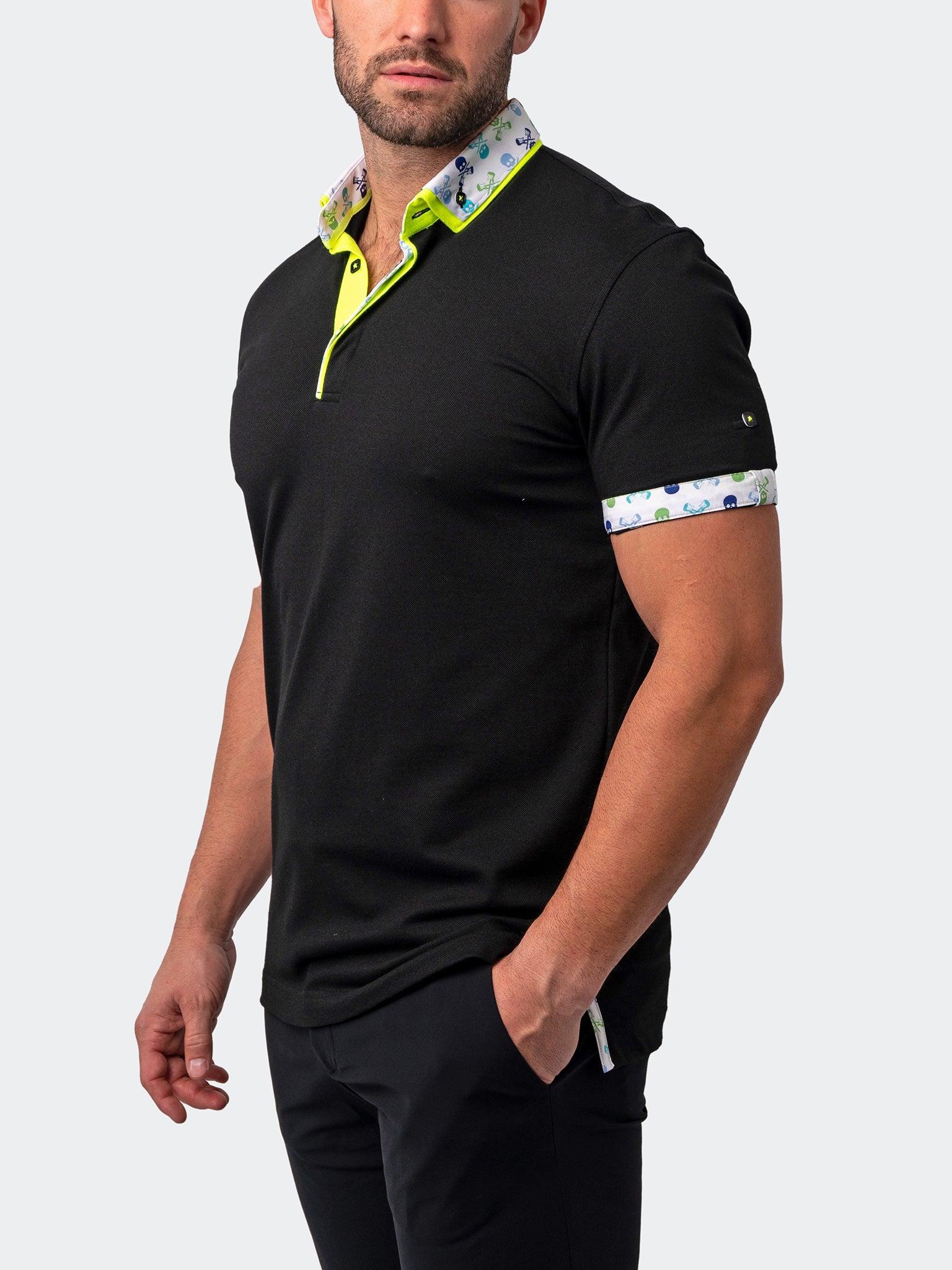 Perm Polo Mozartsolidrock Black