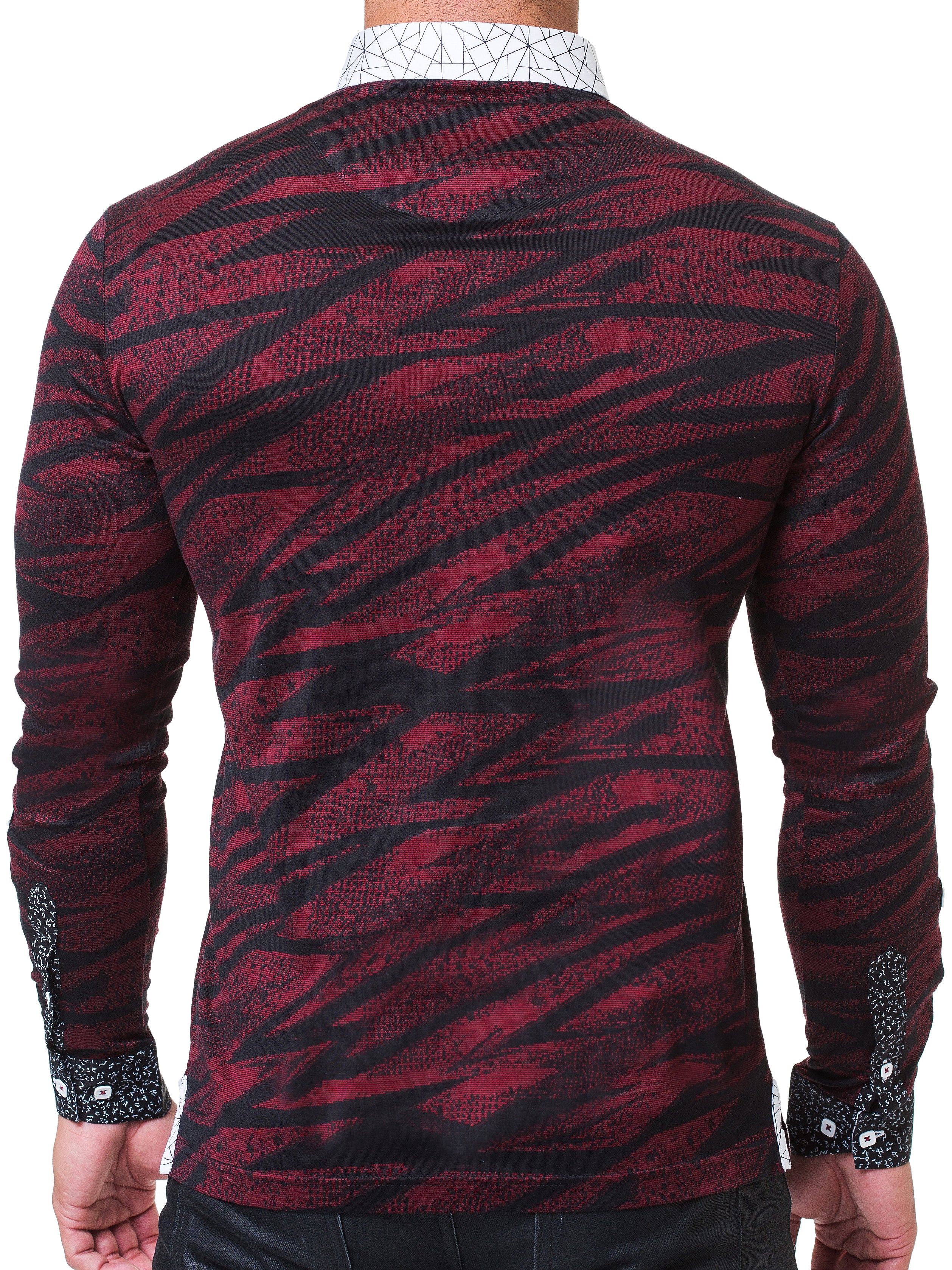 Polo Newton Black Scribble