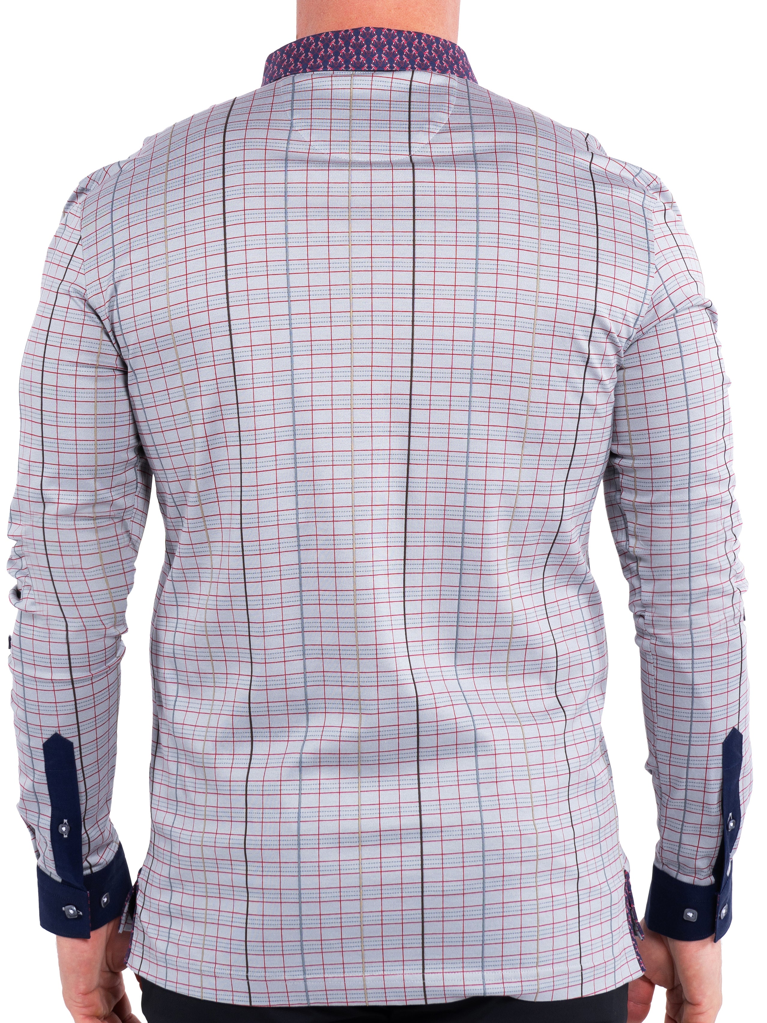 Polo Newton Checker Grey