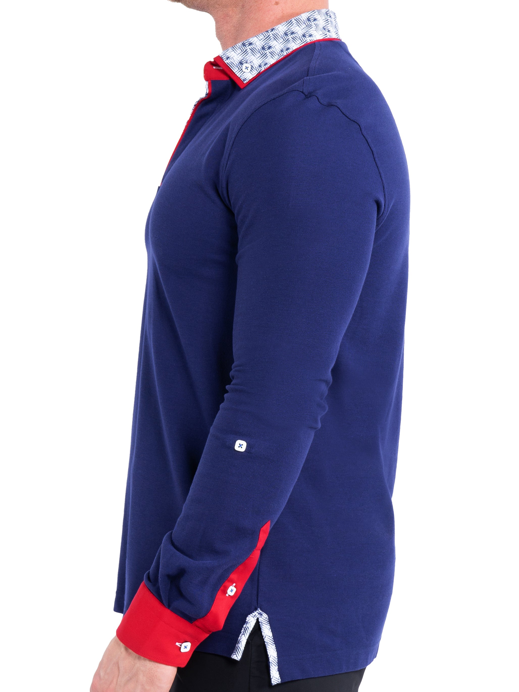 Polo Newton SolidGrass Blue