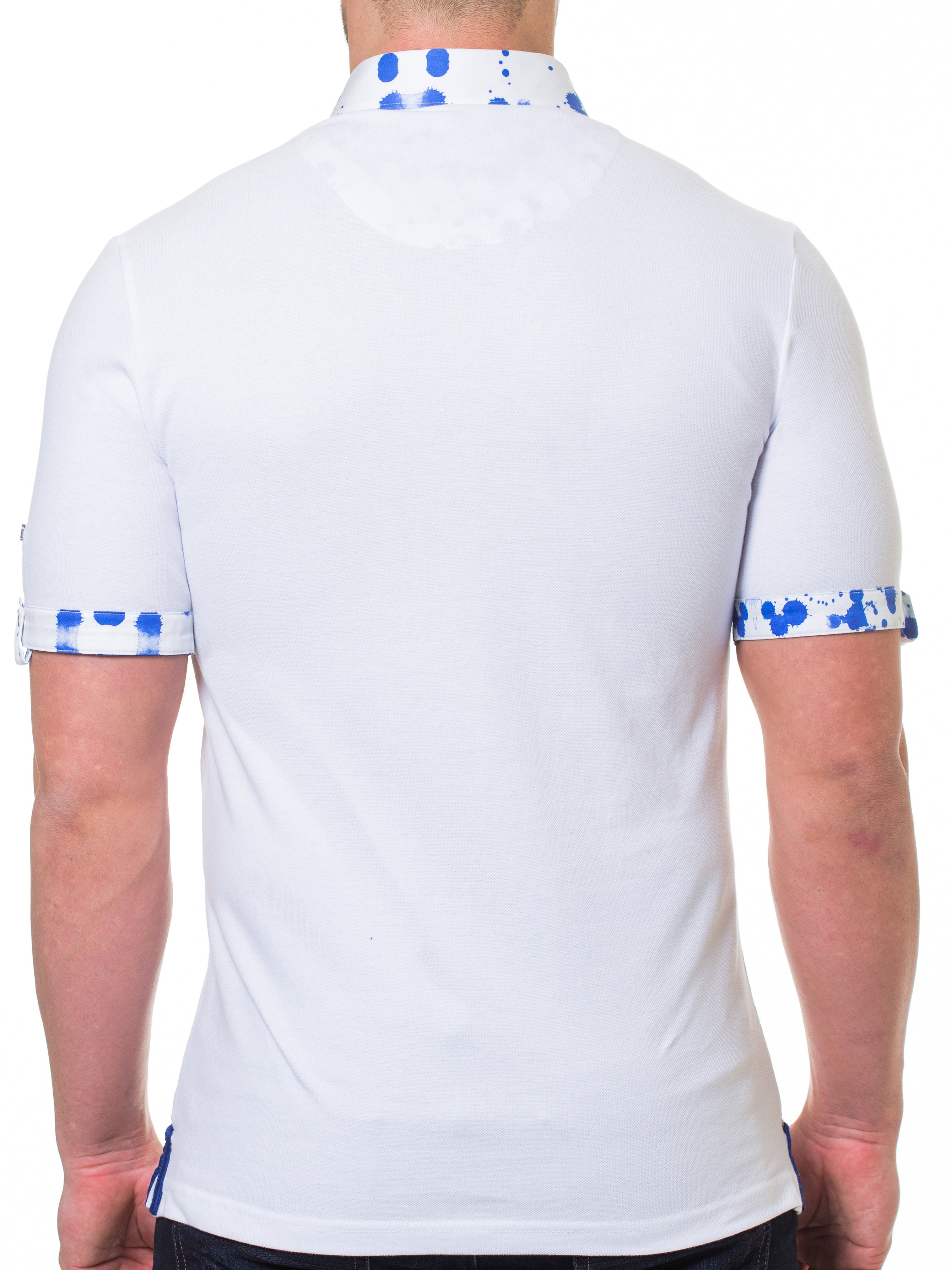 Polo S Drop Picque White
