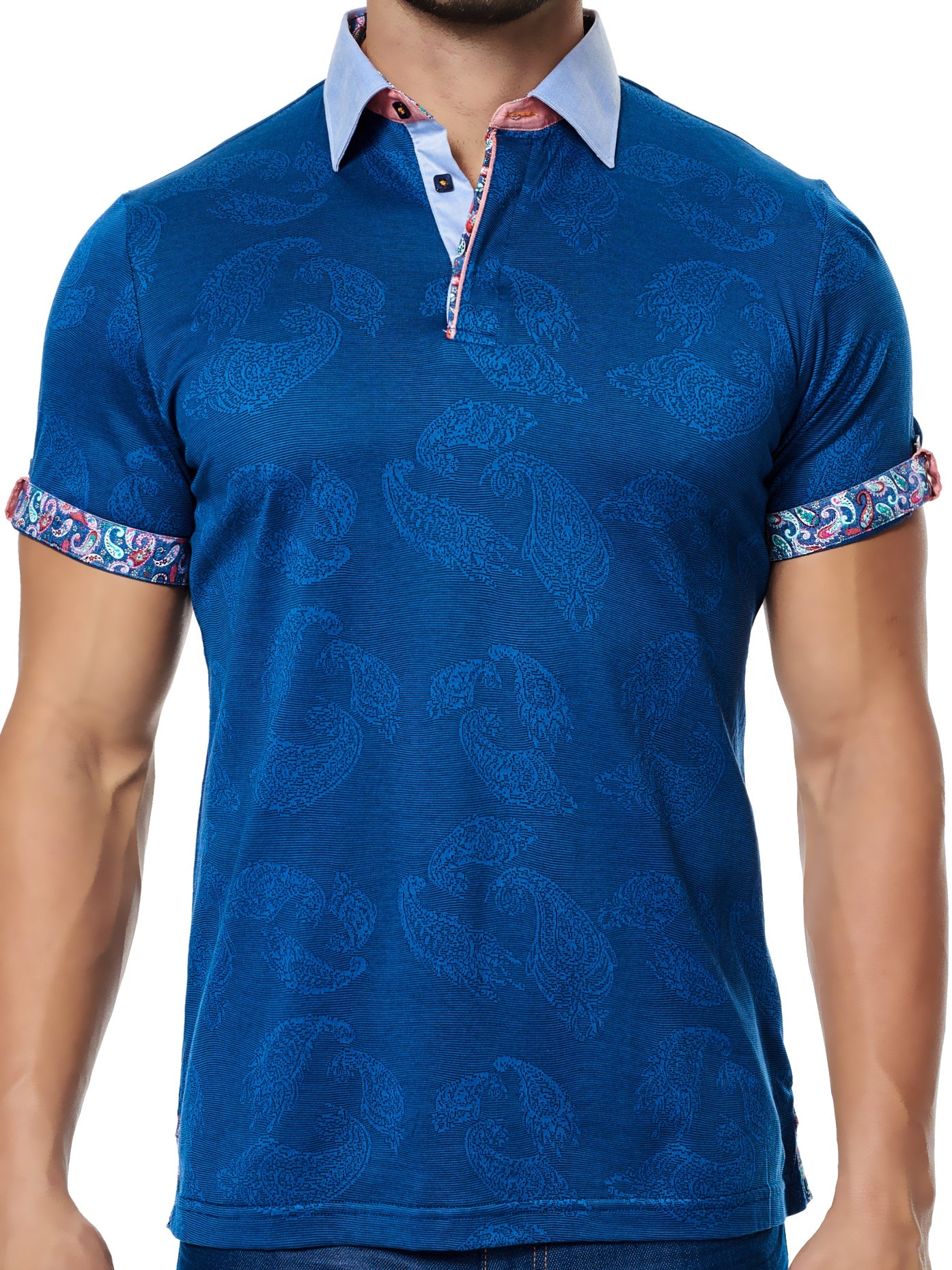 Polo S Paisley Navy Sc