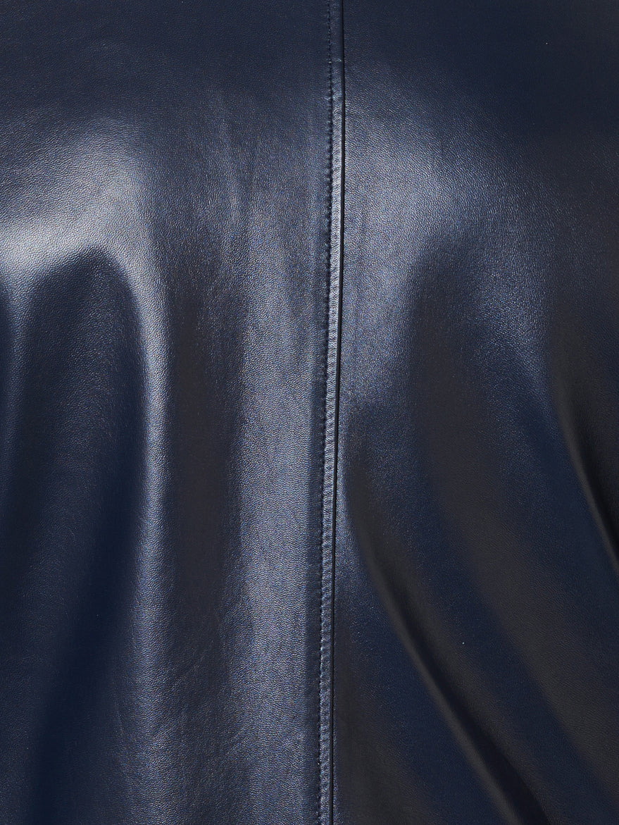 Leather Double Navy