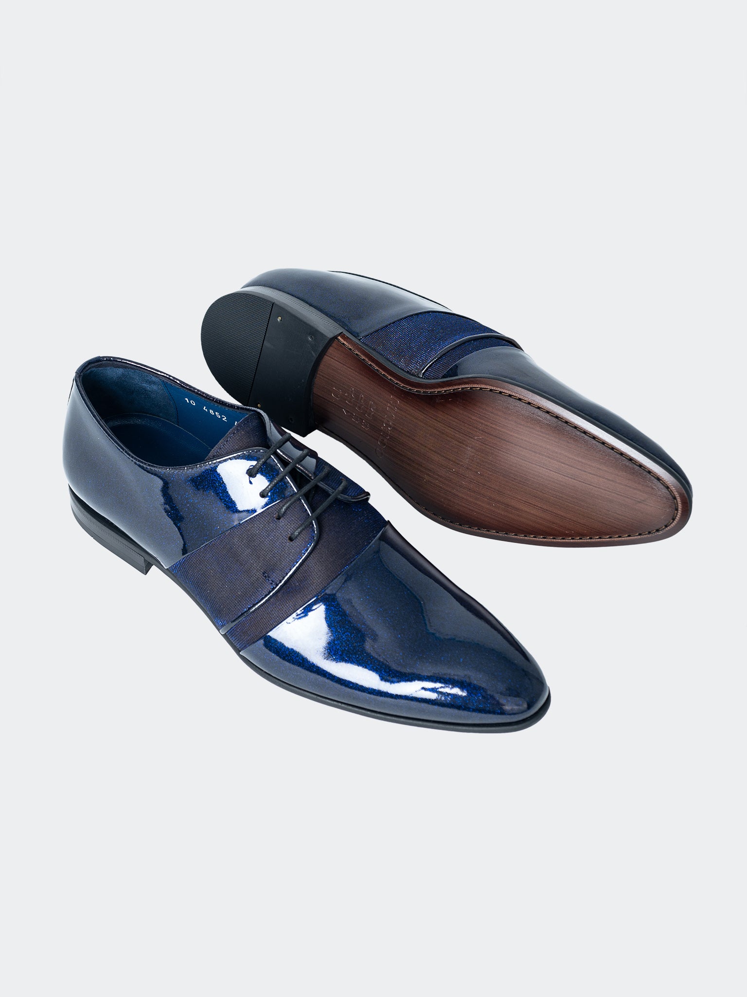 Class Glossed Blue Shoes