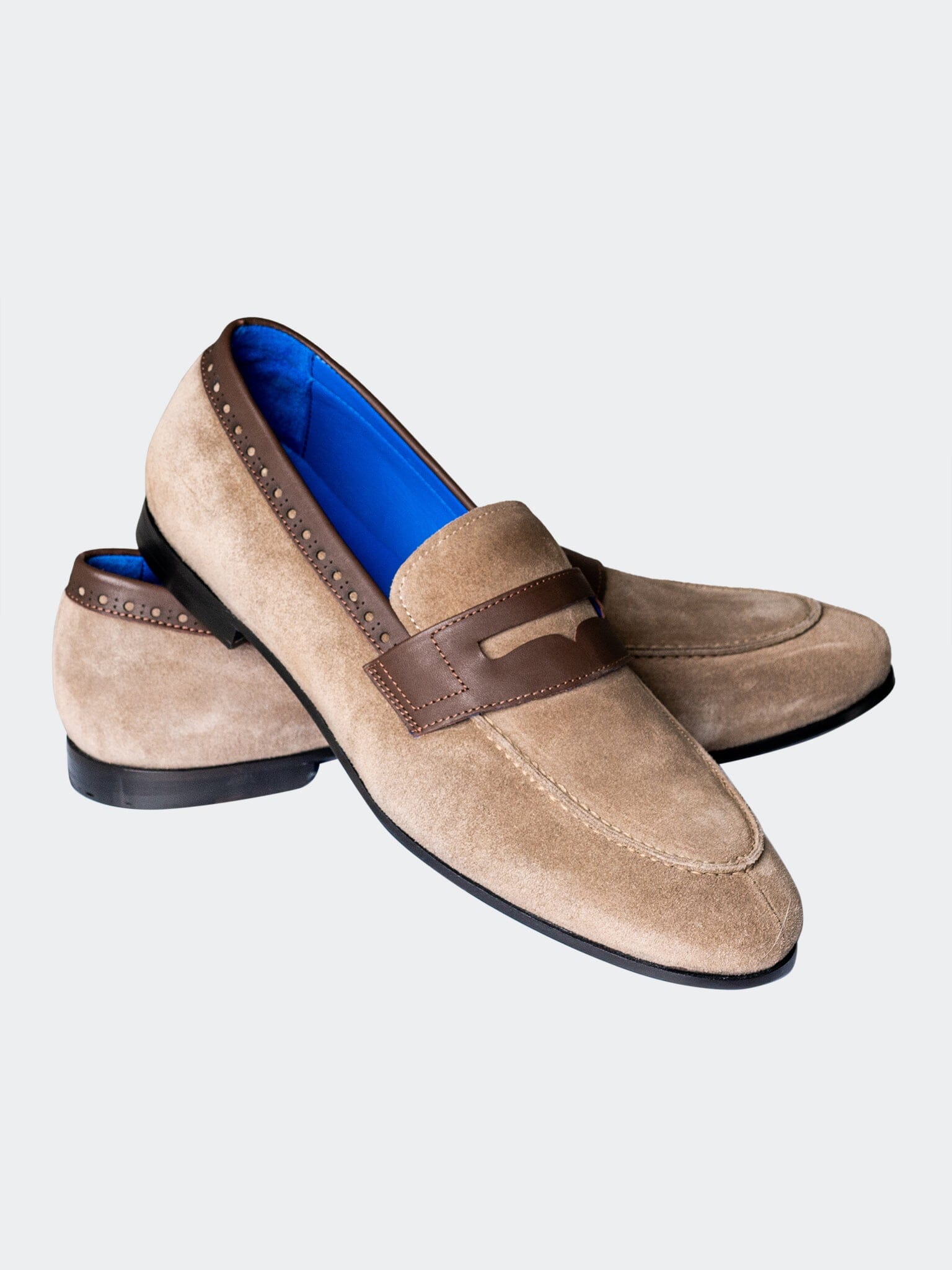 Suede Brown Slip-On Shoe