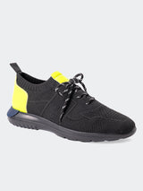 Shoe Casual Athlete Black View-4