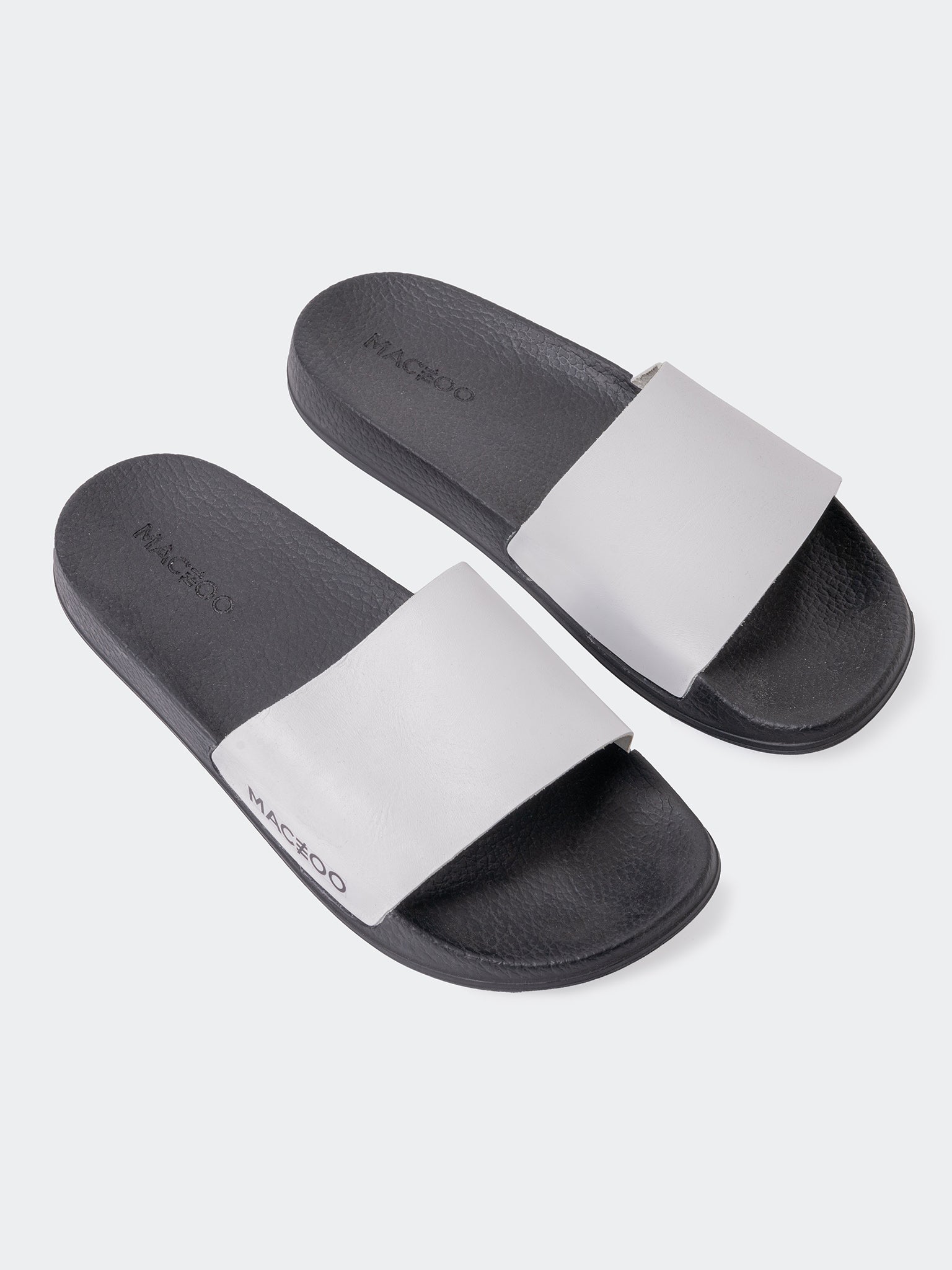 Slide Side Black Shoes