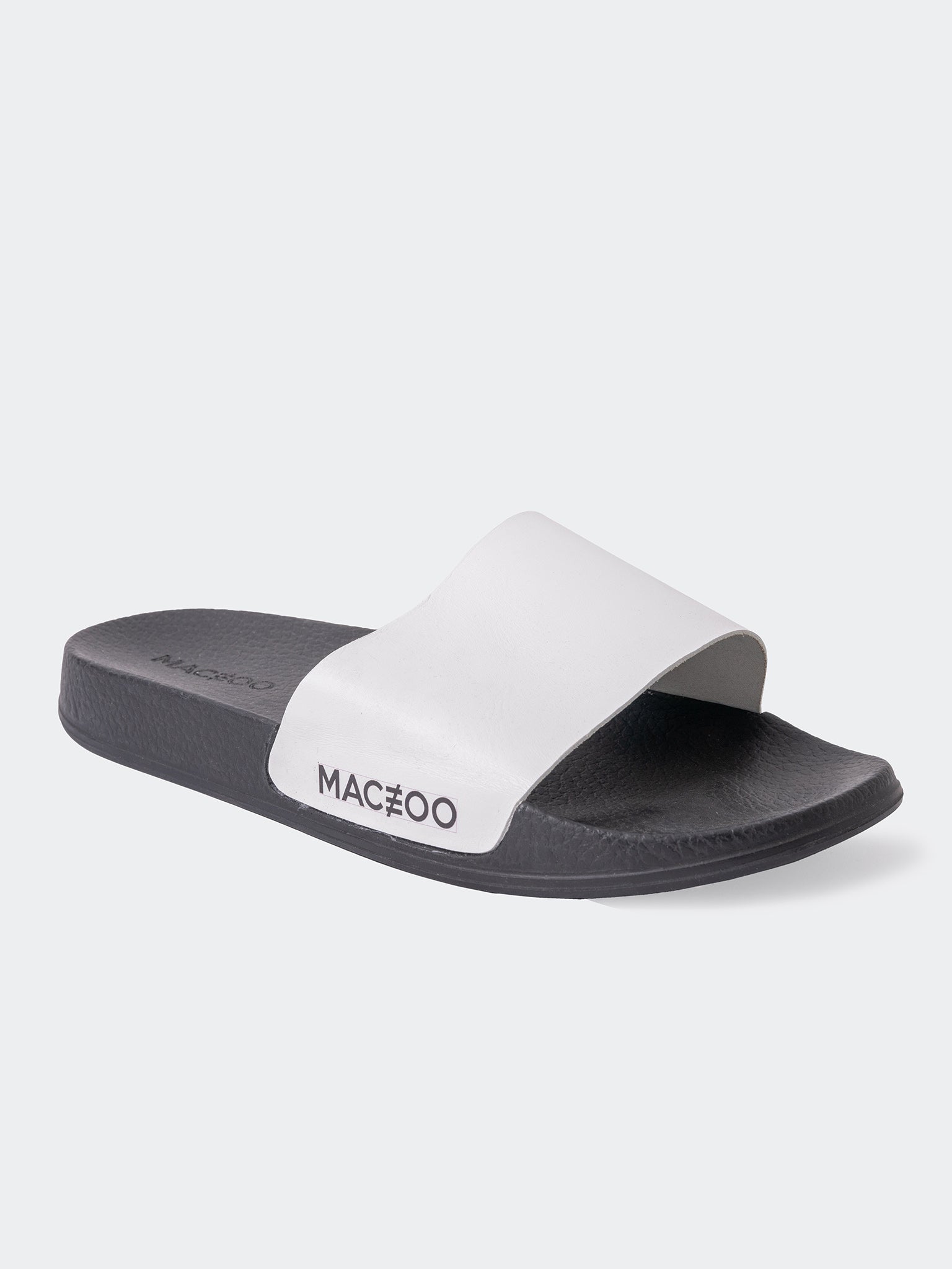 Slide Side Black Shoes