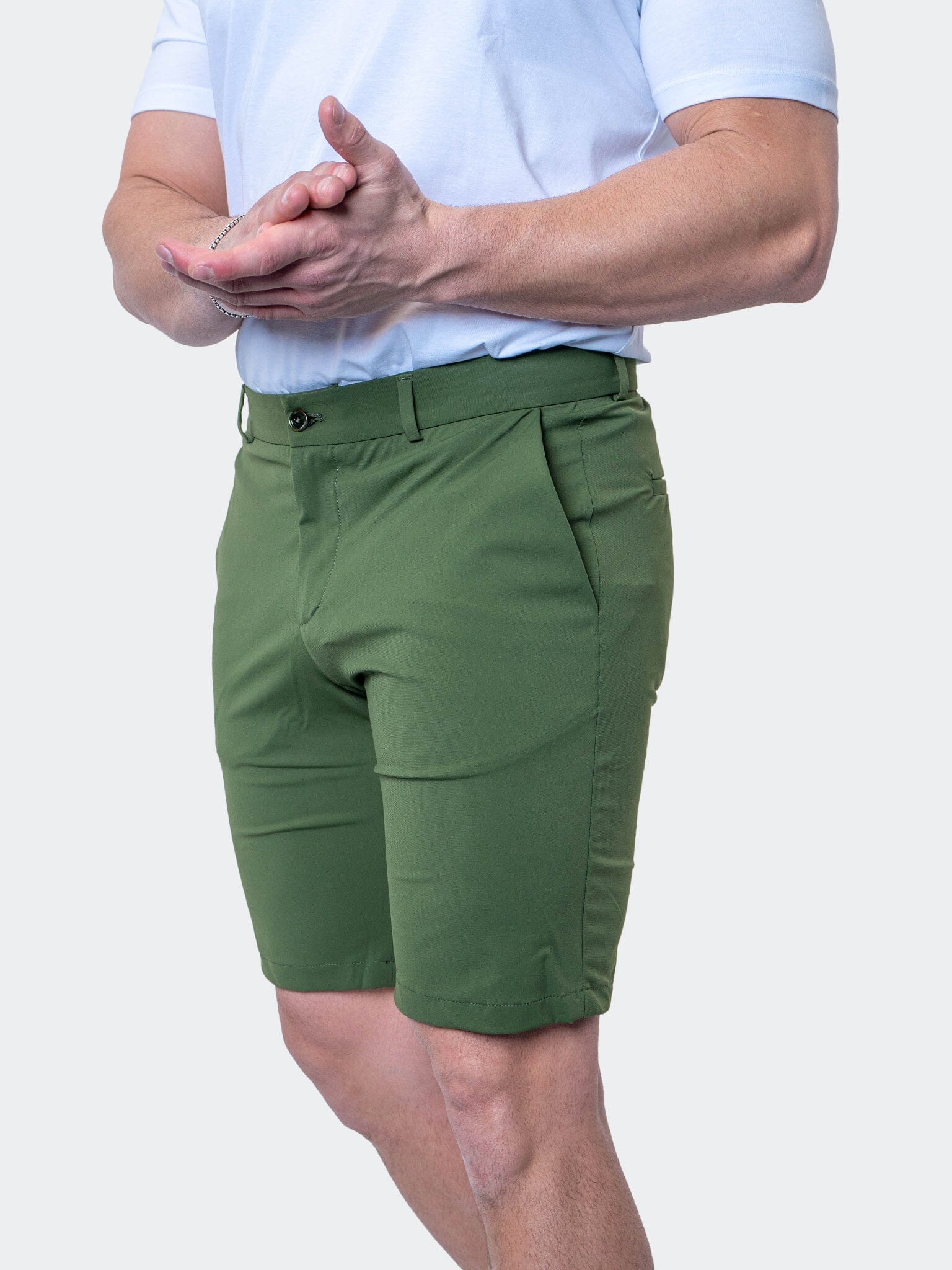 All Day Army Green Shorts