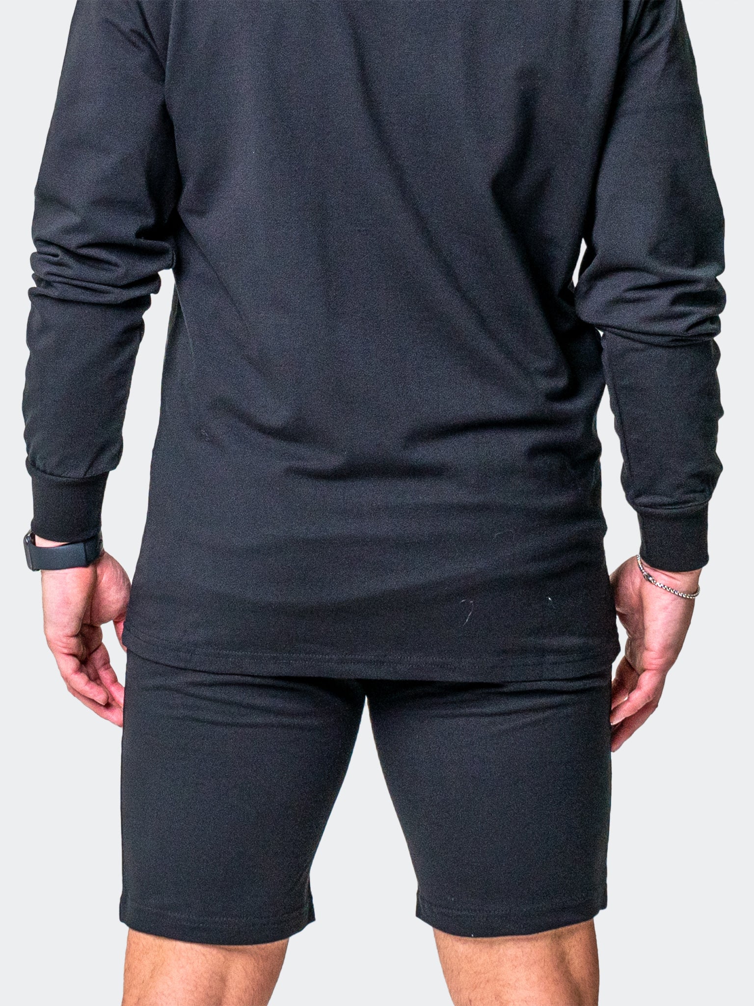 Equal Black Athletic Shorts