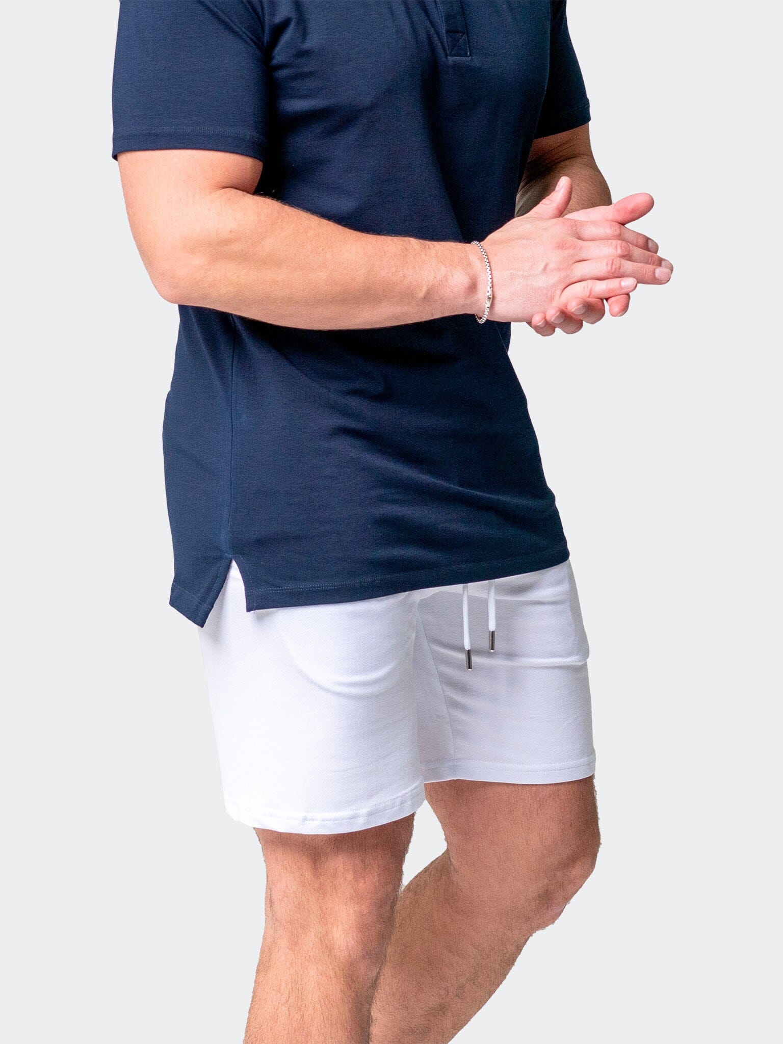 Neon White Athletic Shorts