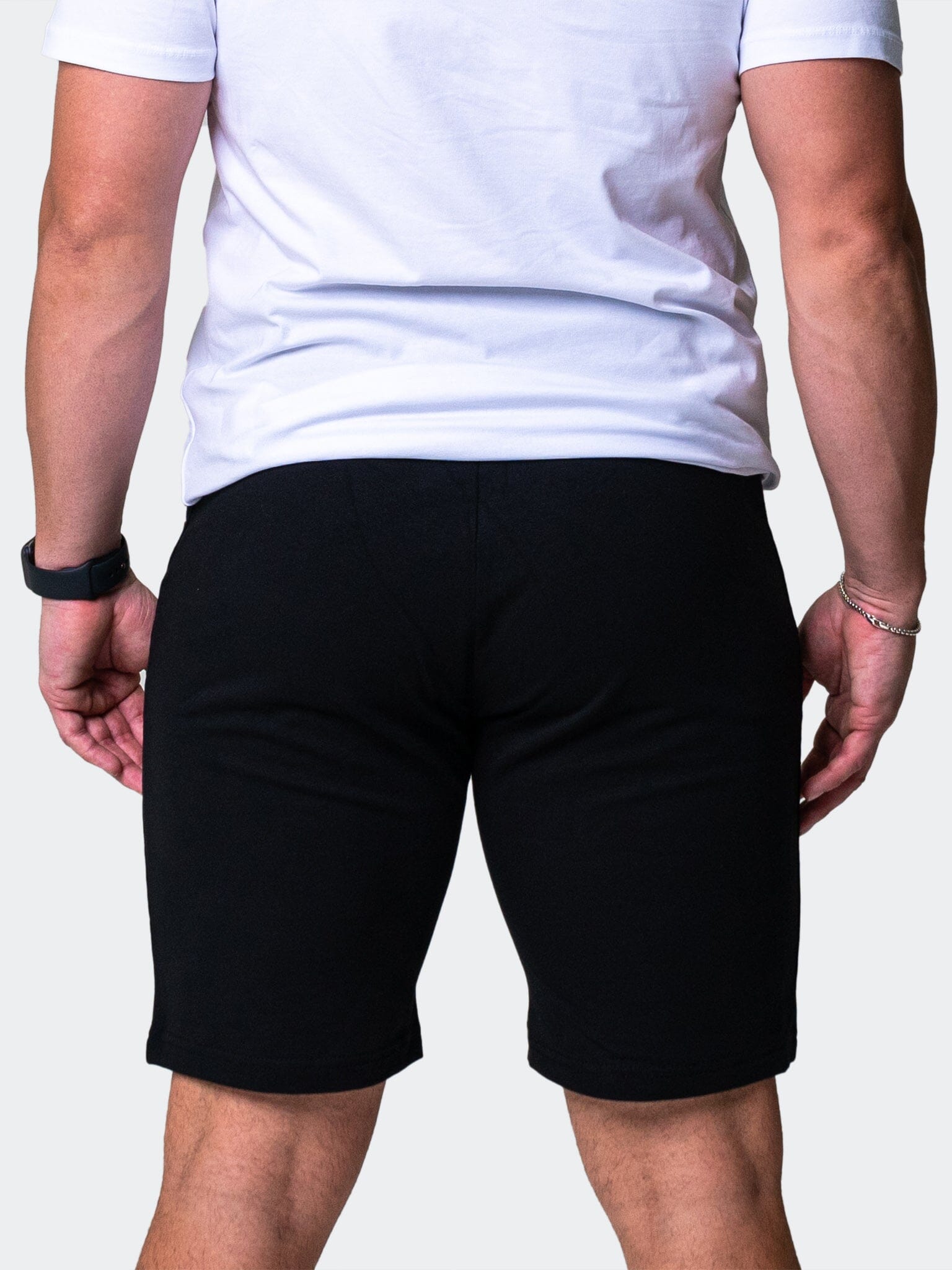 SkullPaint Black Shorts