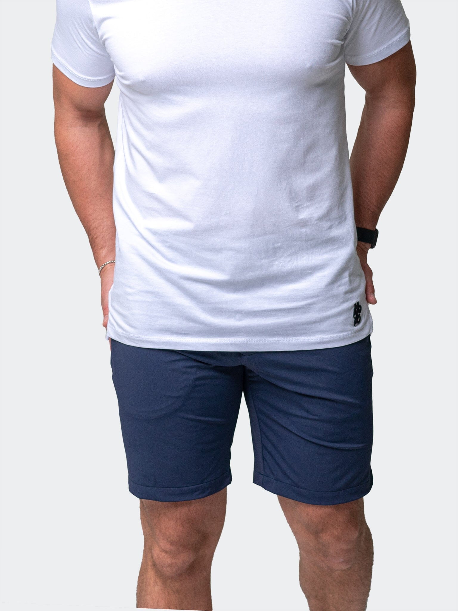 Sun Navy Blue Shorts