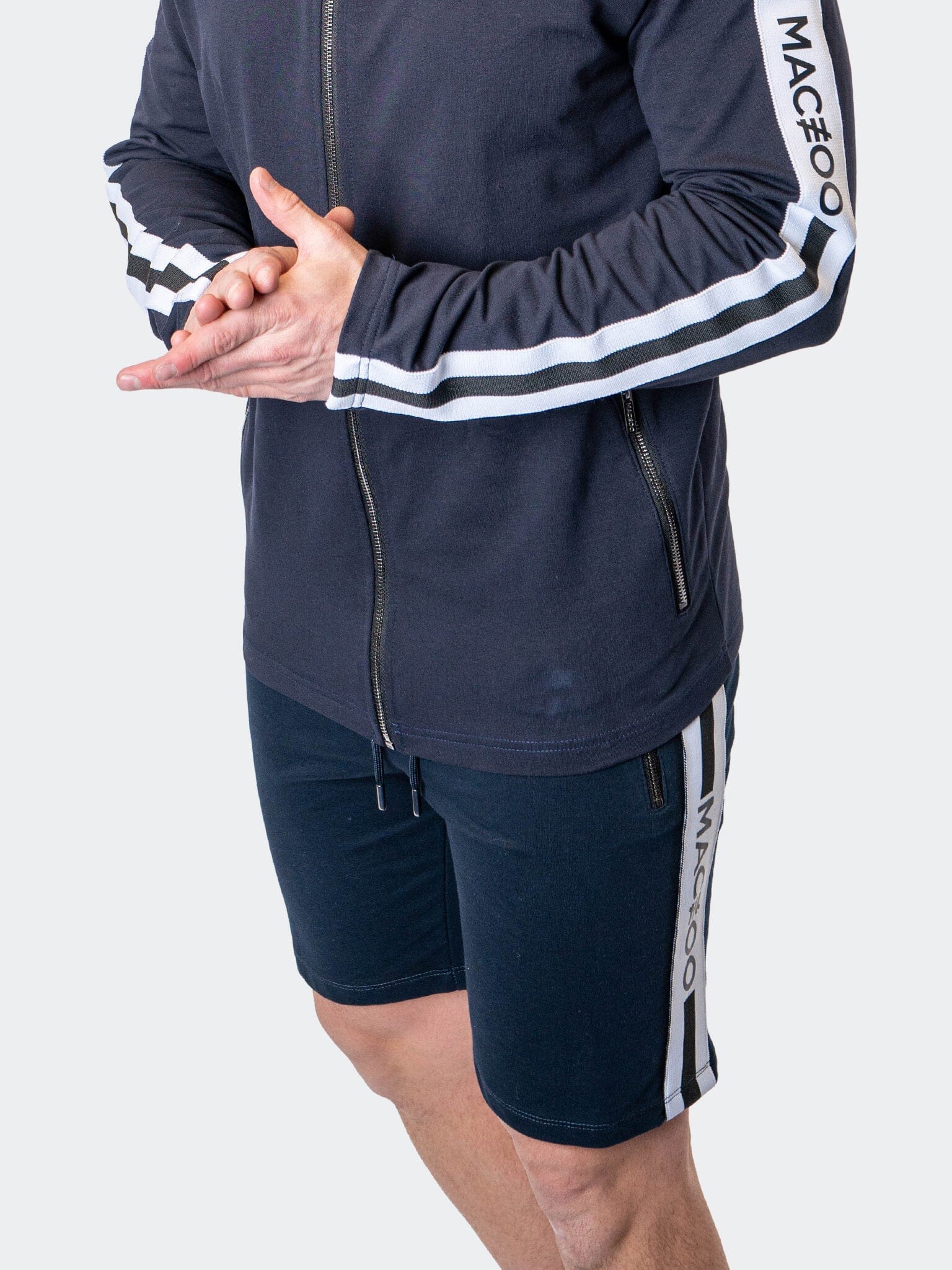 Track Navy Shorts