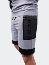 Shorts Net Grey View-7