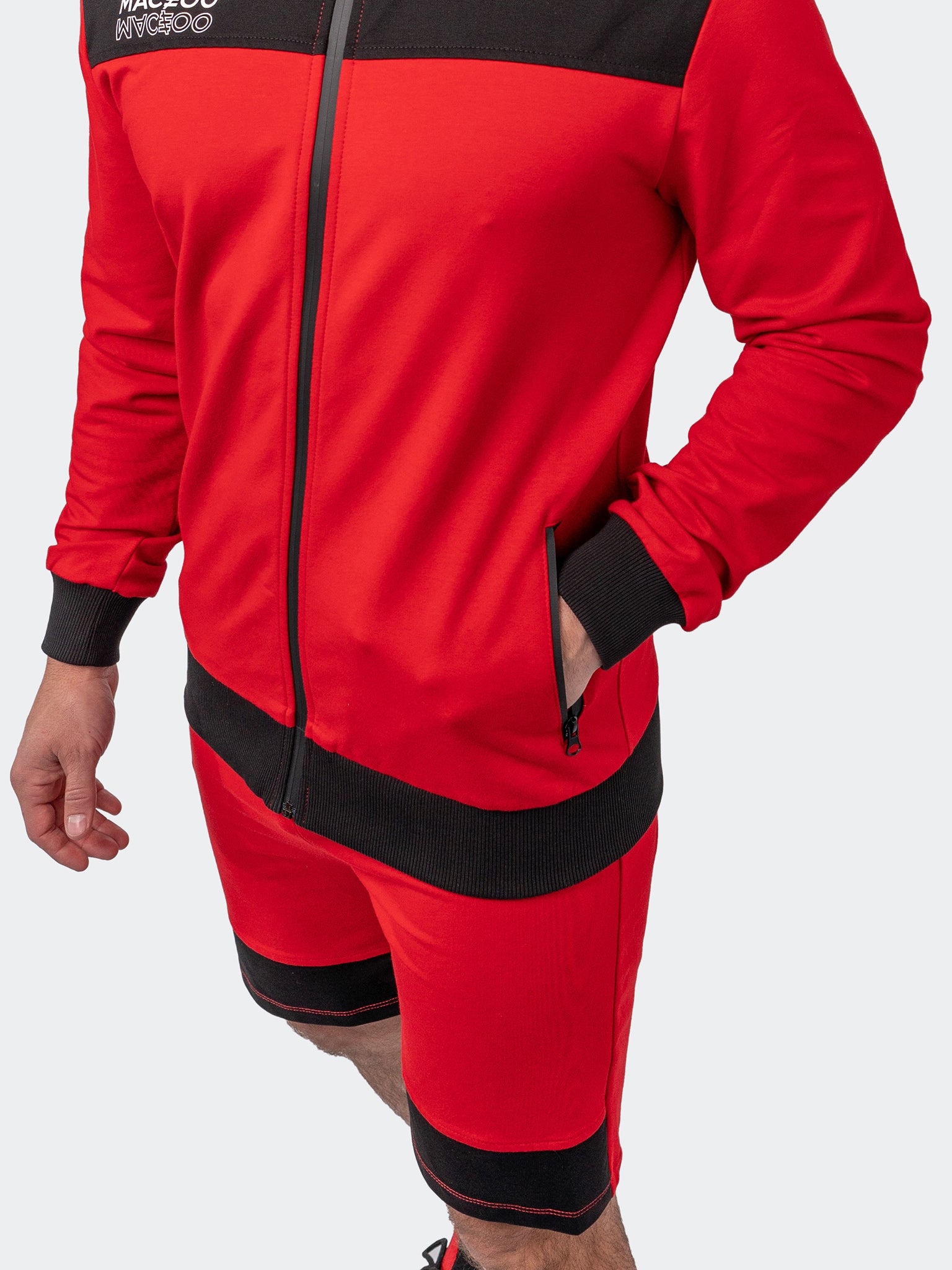 Platform Red Athletic Shorts