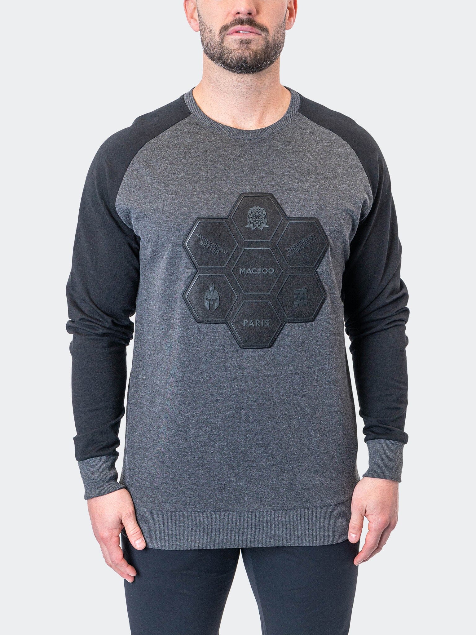 HiveMind Navy Crew Sweater