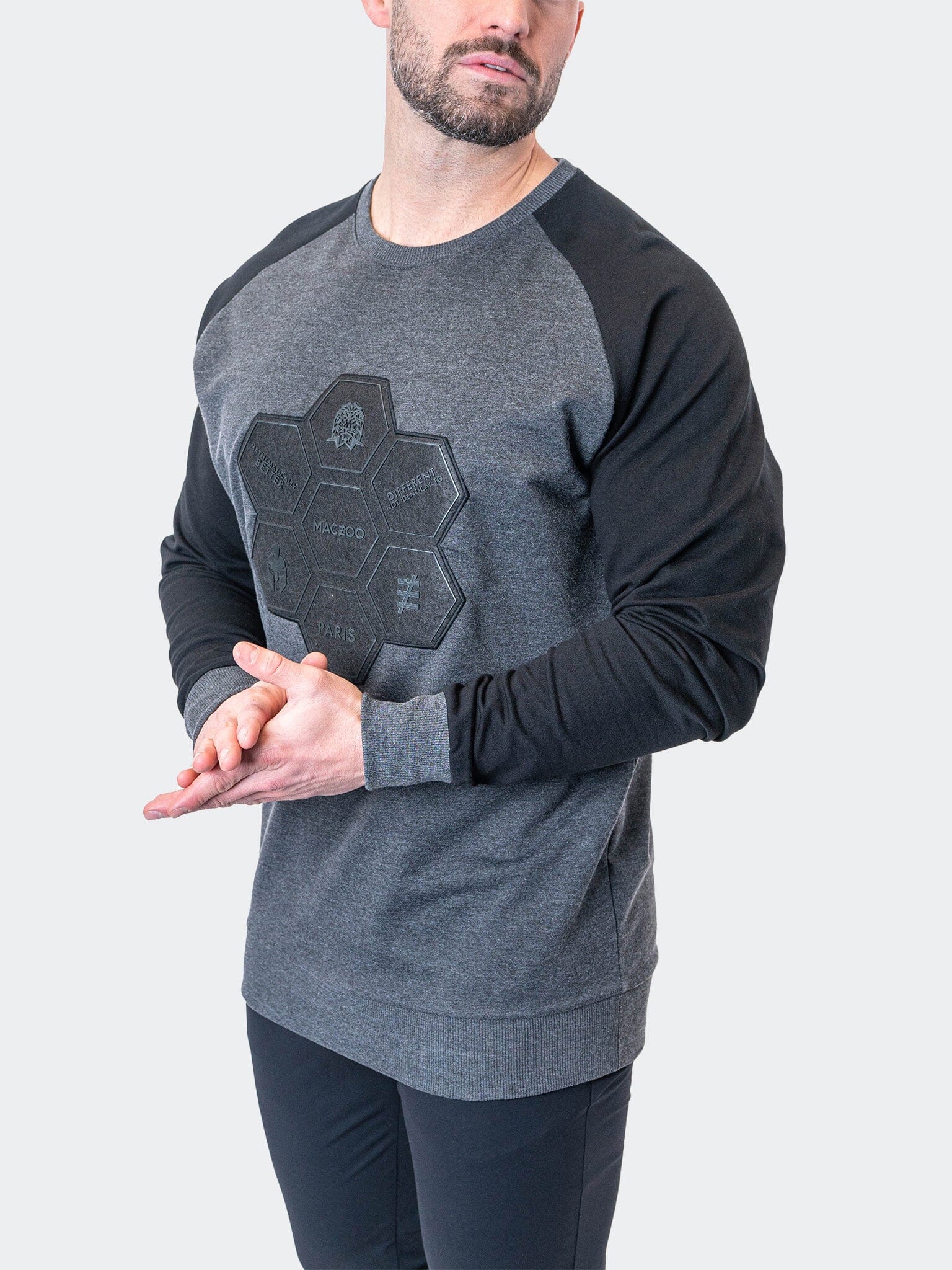 HiveMind Navy Crew Sweater