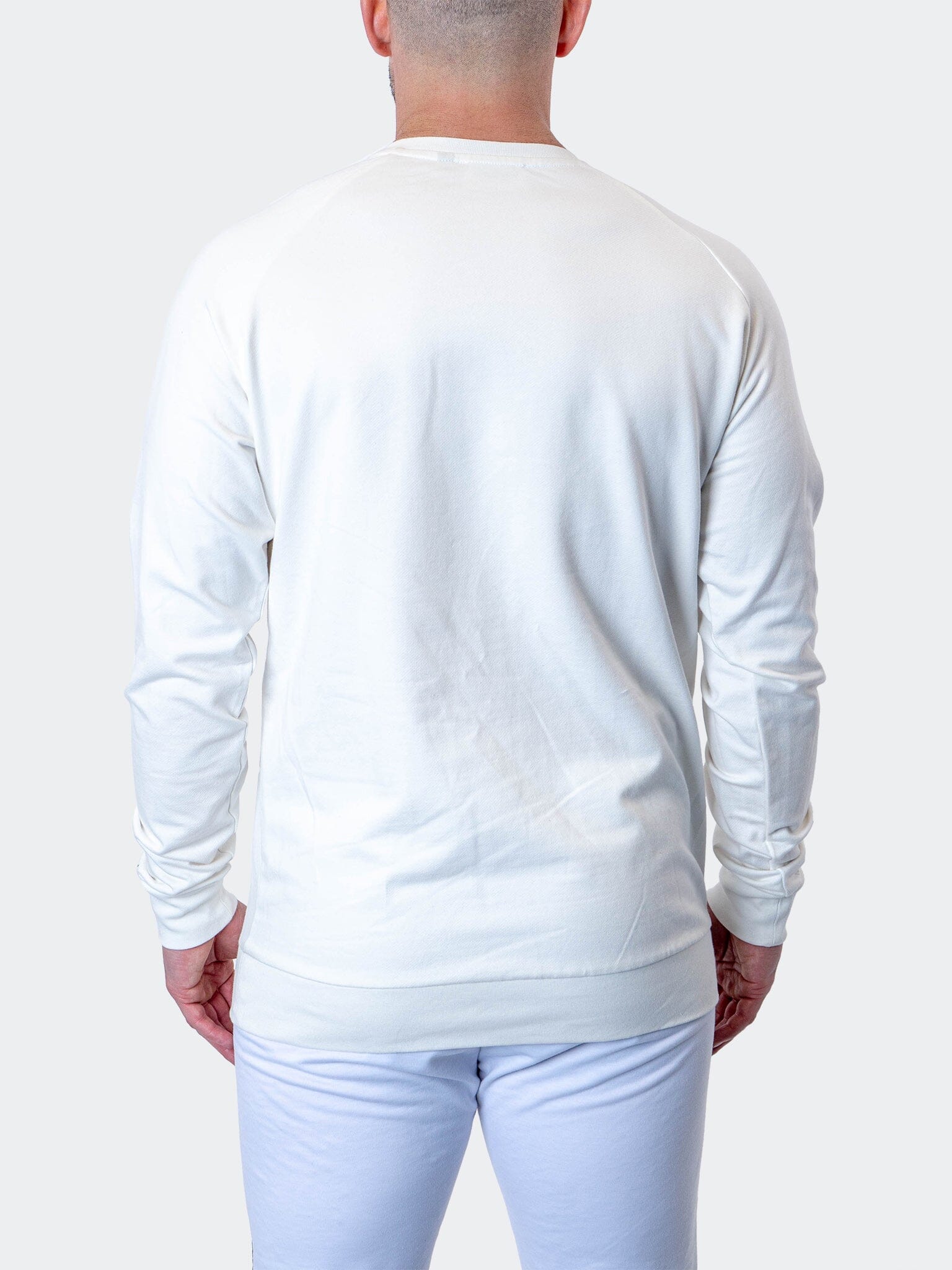 Majestic White Crew Sweater