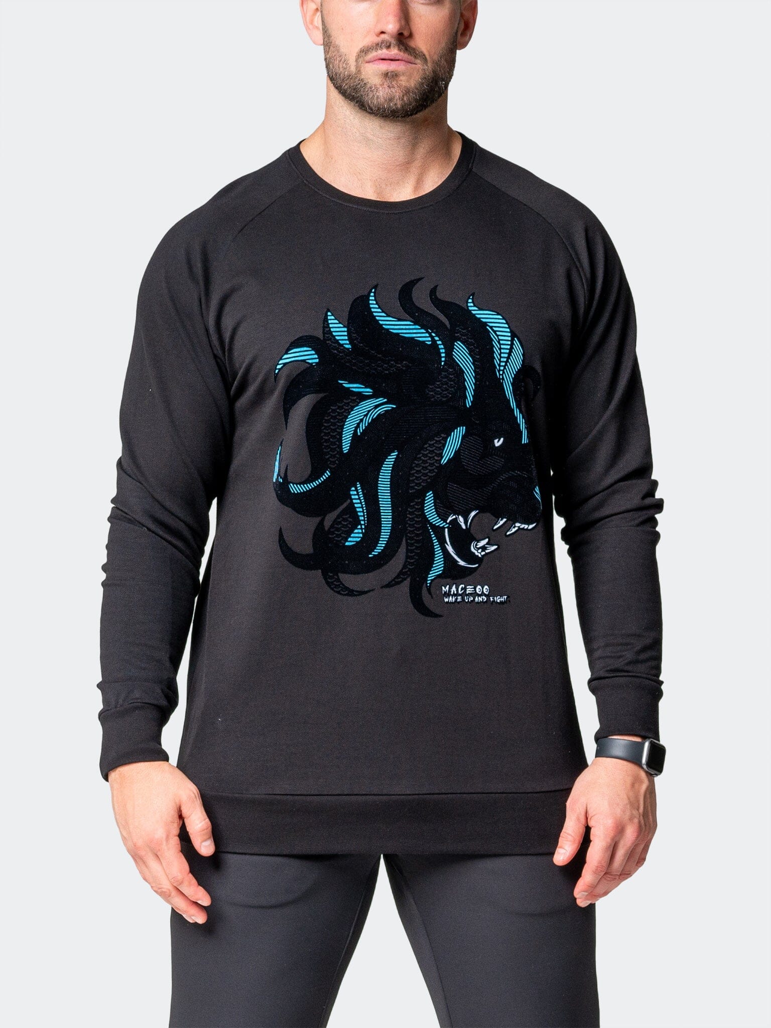 WakeUp Black Sweater